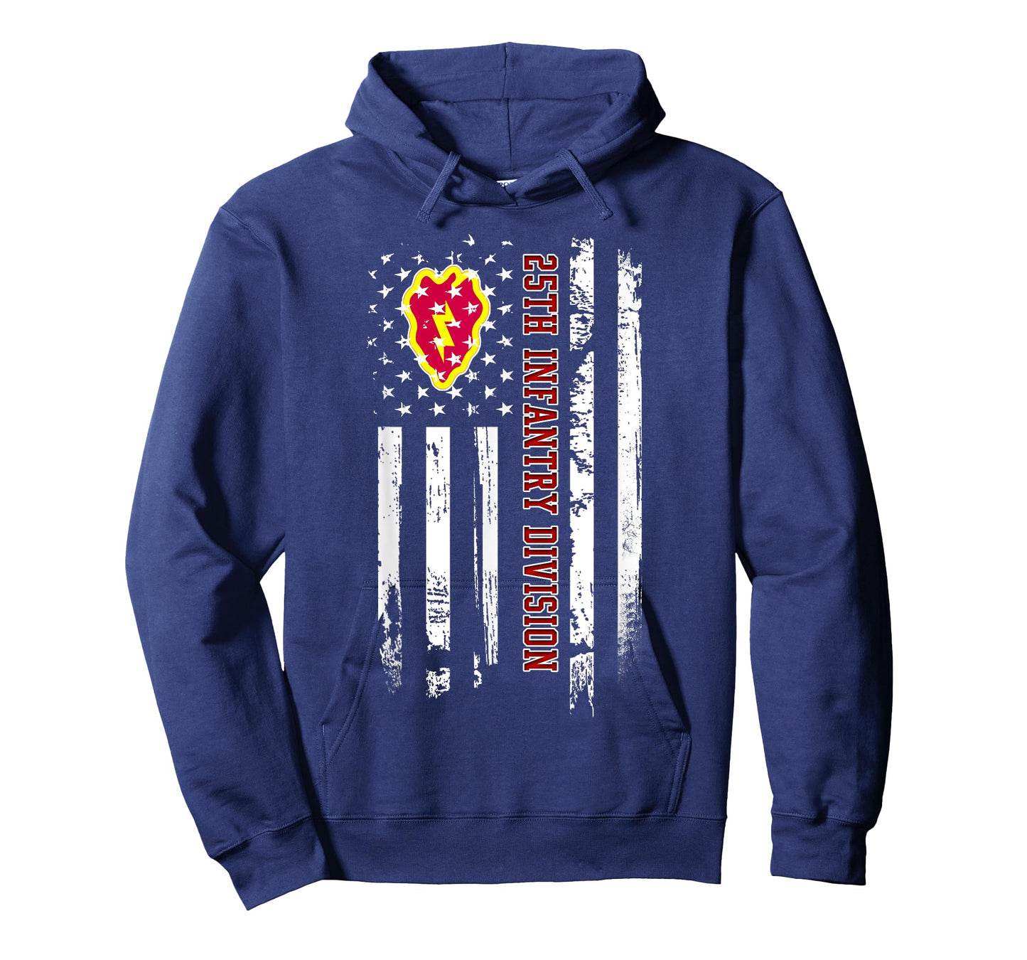 25th Infantry Division American Flag Military Veterans Day T-Shirt