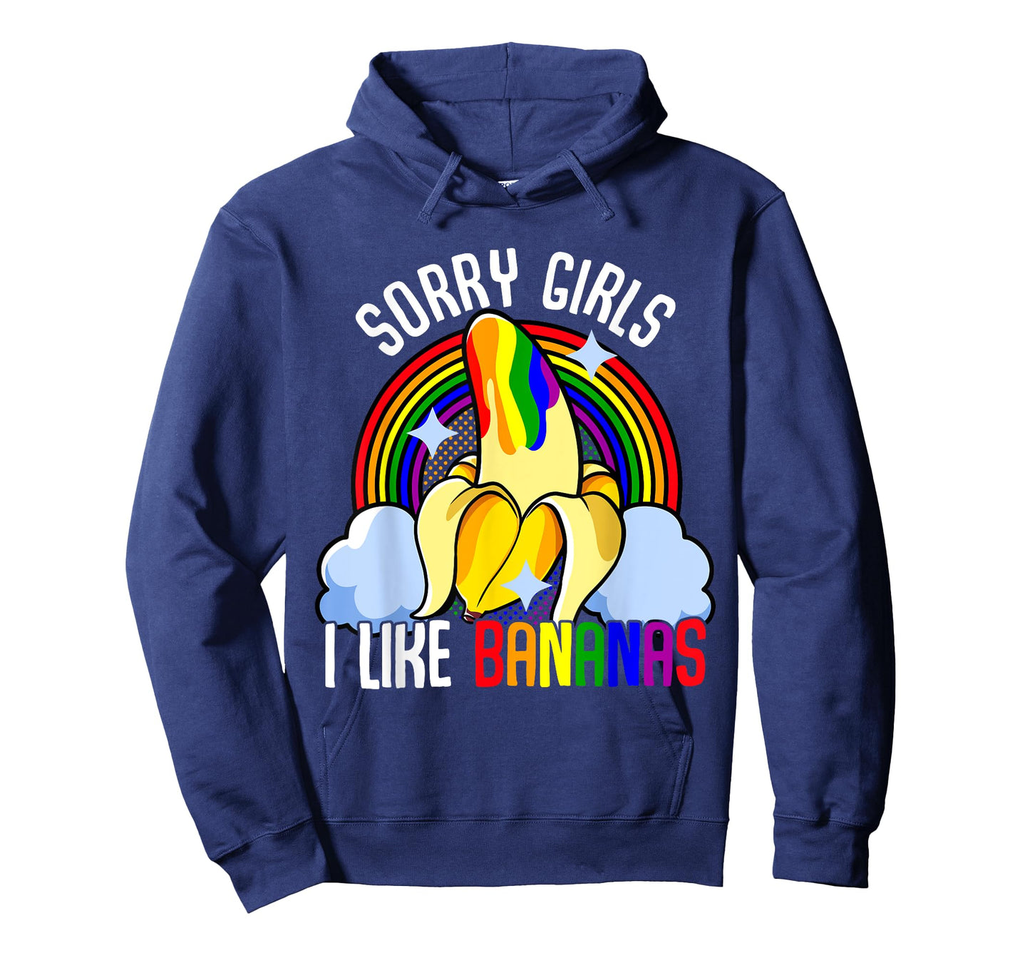 LGBT Banana Gay Pride Month Queer Sorry Girl I Like Bananas T-Shirt