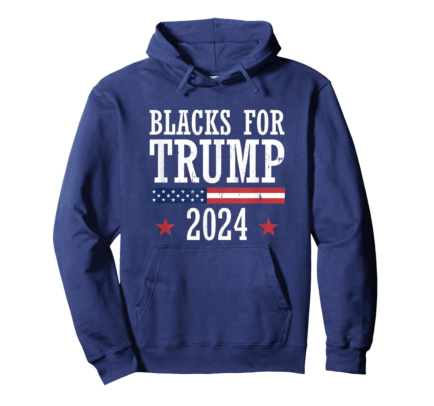Blacks For Trump 2024 Presidential Election Republican T-Shirt
