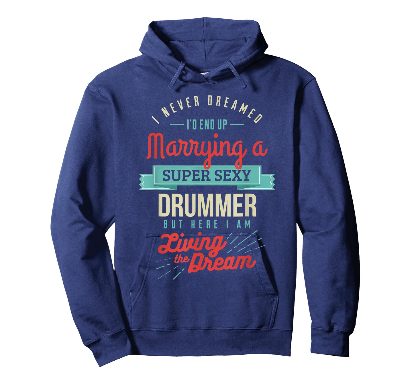 Married to a Drummer Spouse Gifts T-Shirt