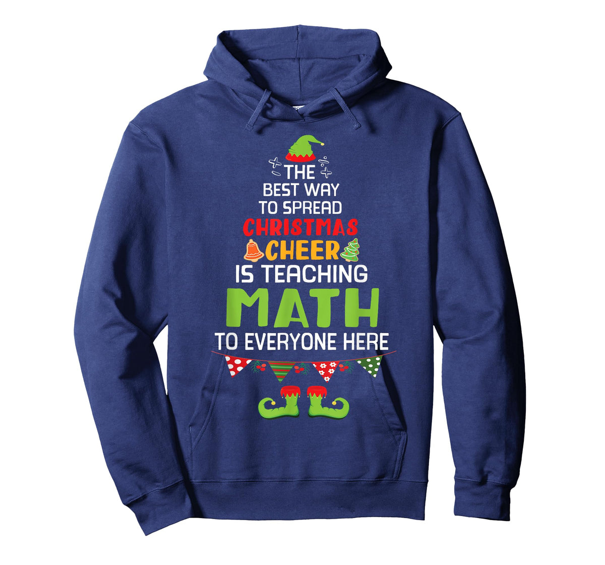 The Best Way To Spread Christmas Cheer Is Teaching Math Here T-Shirt