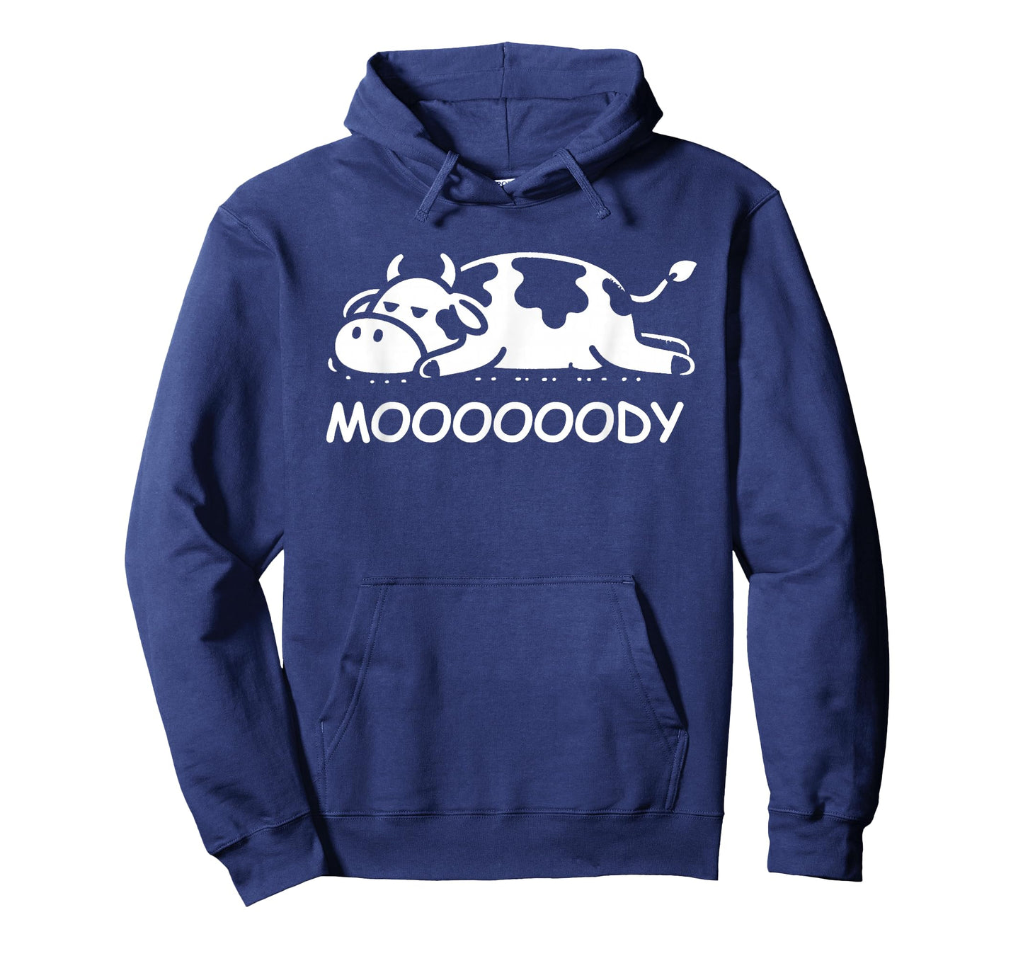 Cow Moody Funny Sleepy Cow Lazy Cow T-Shirt