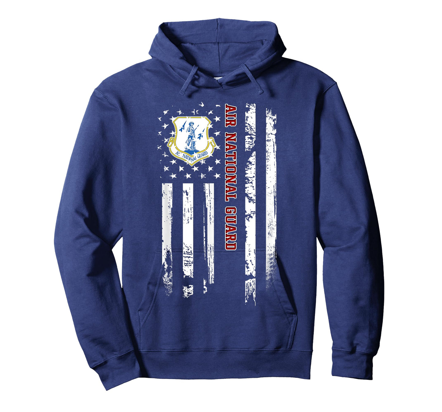 Air National Guard Veteran USA Flag Veterans Day Christmas T-Shirt