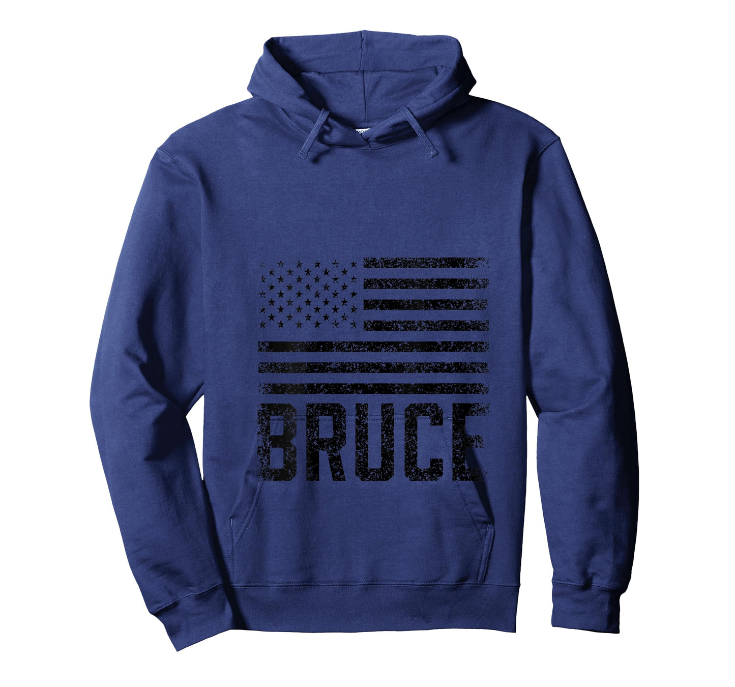 Womens Bruce Birthday Forename Name Personalized USA V-Neck T-Shirt