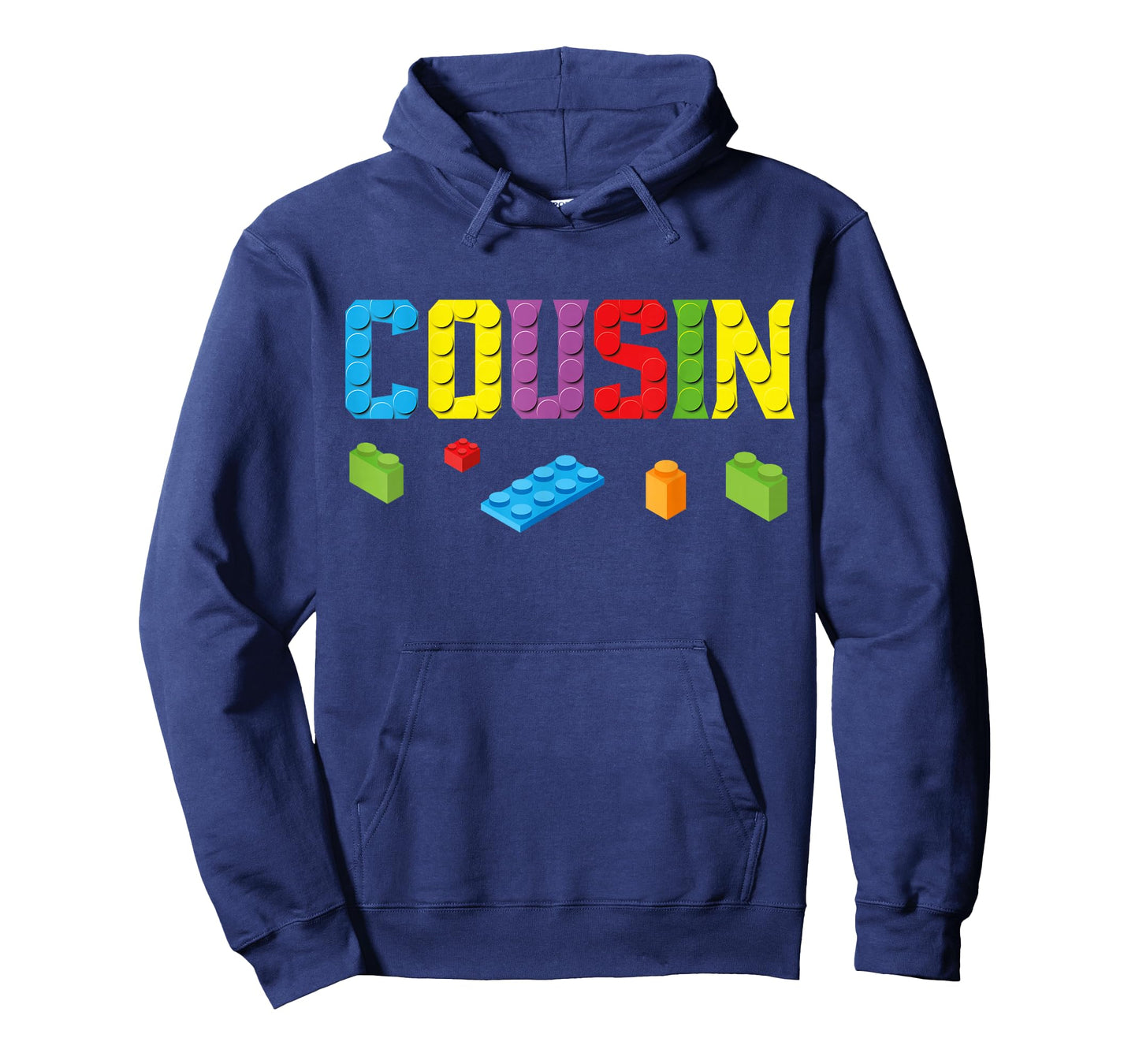 Cousin Master Builder Building Bricks Blocks Family Set Men T-Shirt