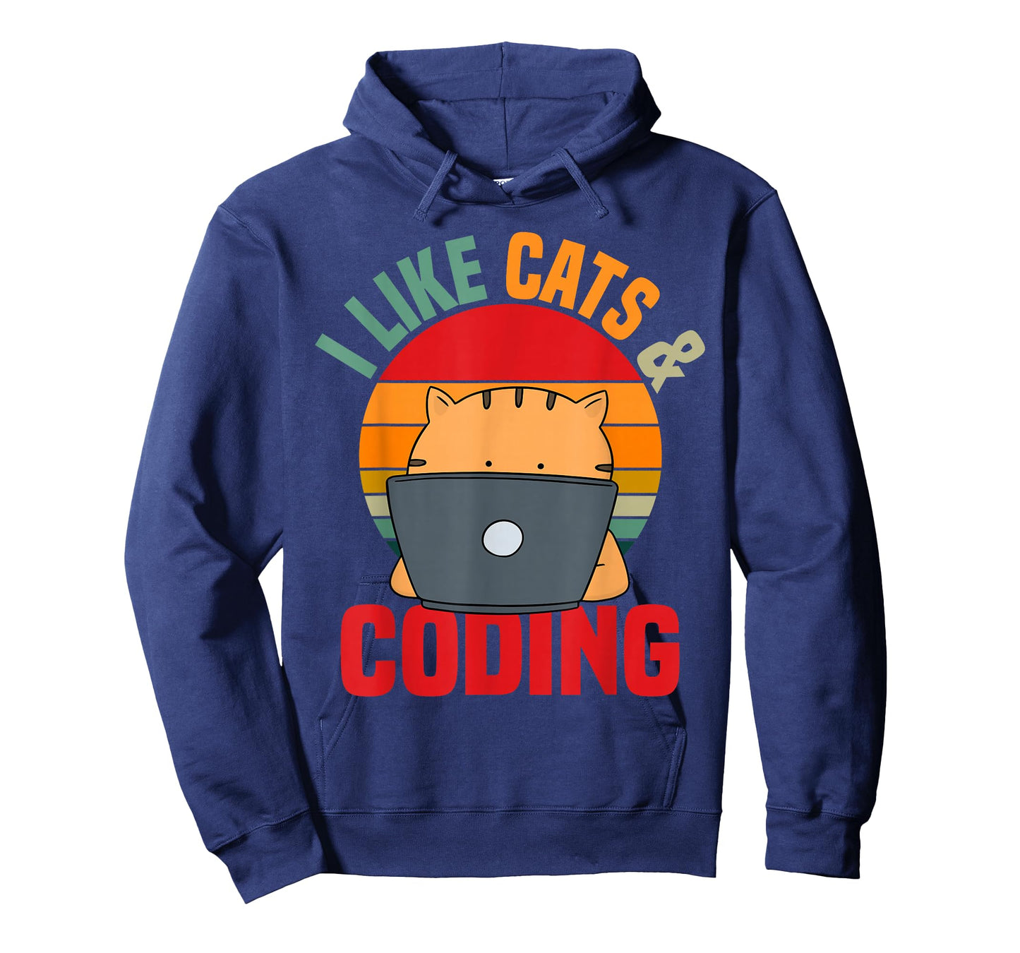 Coder Programmer Cat Lover Cat Dad I Like Cats & Coding T-Shirt