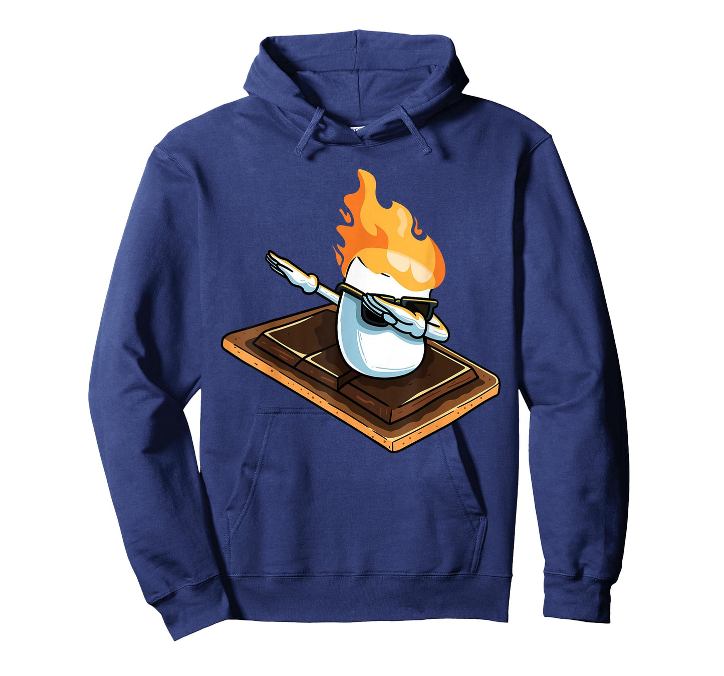Dabbing Marshmallow Funny Smores Camping Dab Camper Gifts T-Shirt