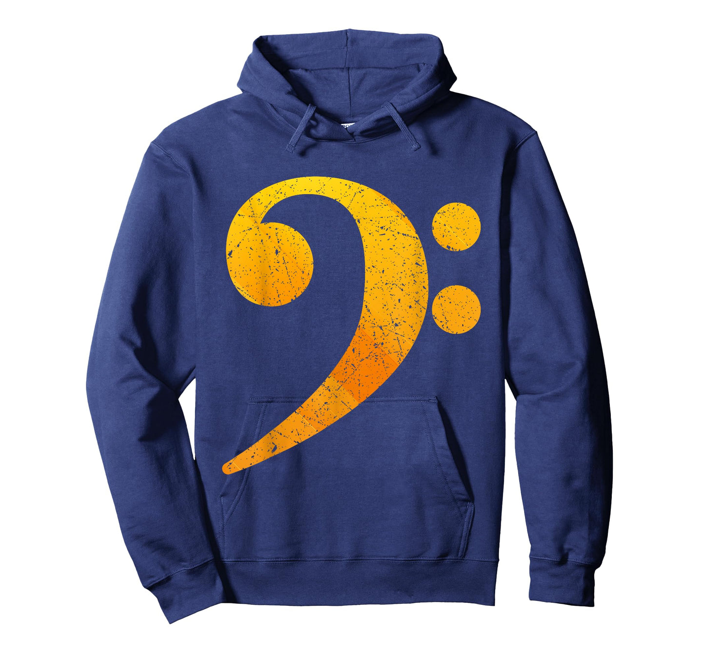 Cool Bass Clef Art For Men Women Music Bass Player Bass Clef T-Shirt