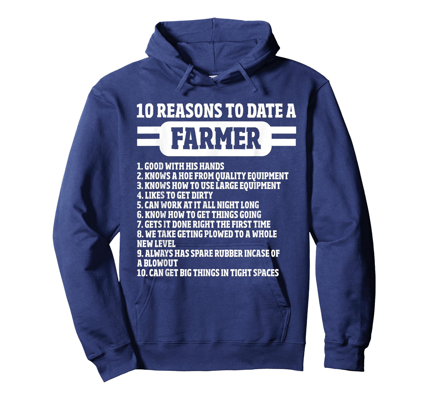 10 Reasons to date a Farmer, Funny Farming Humor for Men T-Shirt