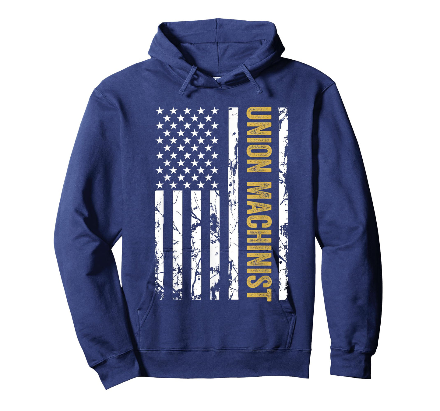 Union Machinist USA American Flag Pro Union Workers Rights T-Shirt
