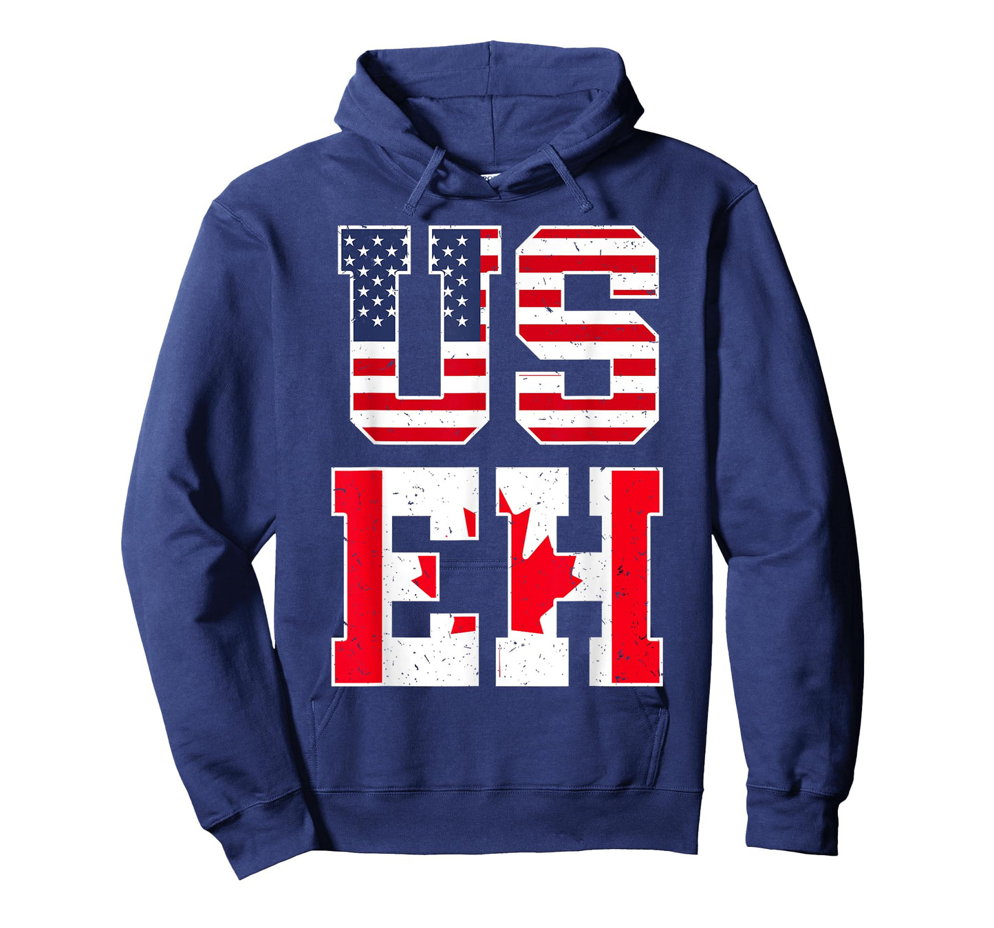 US EH Shirt American Canadian Flag Canada Pride USA Gift T-Shirt