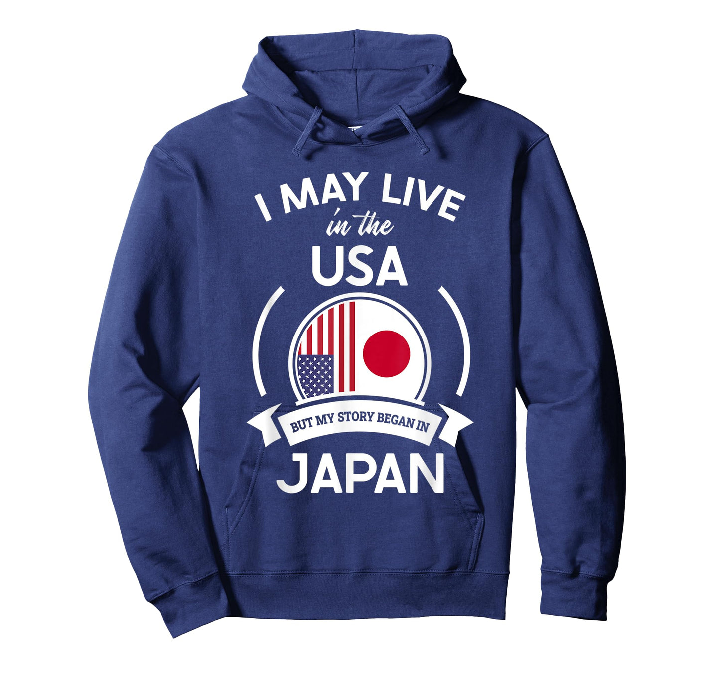 May Live In The USA But My Story Began In Japan Flag Gift T-Shirt