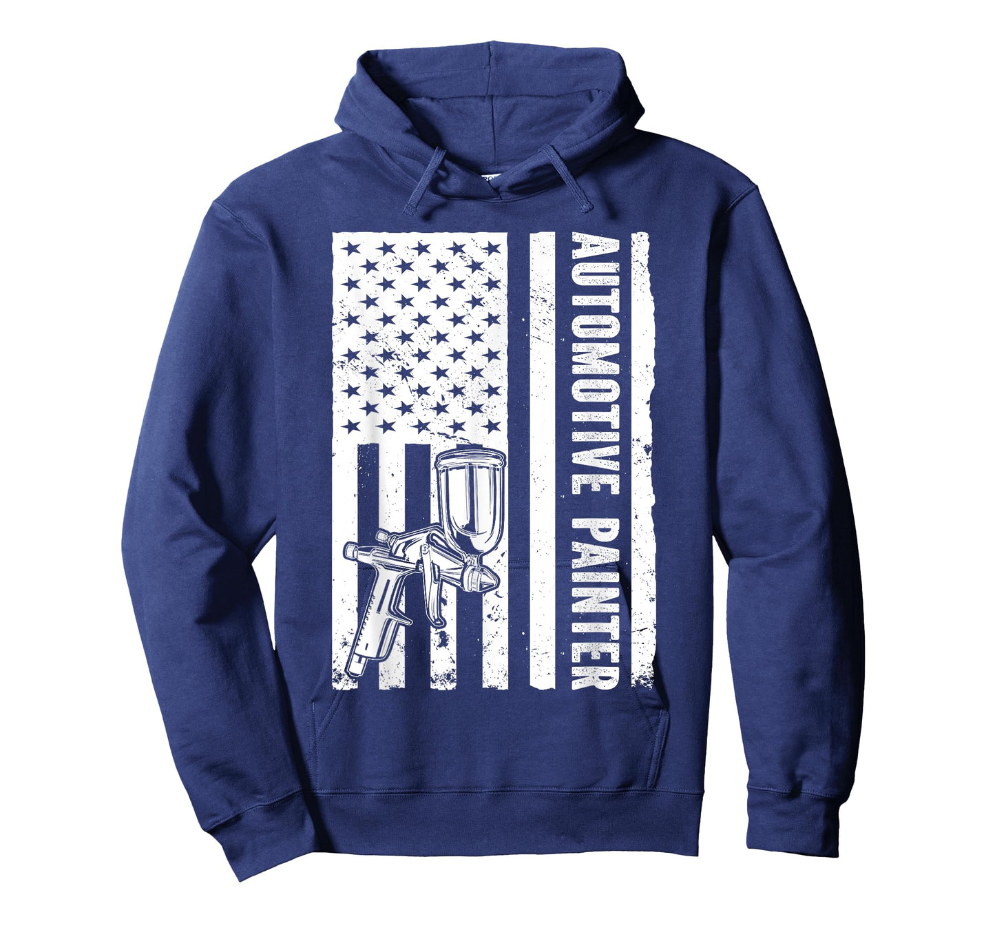 Auto Body Painter USA Flag Automotive Painter T-Shirt