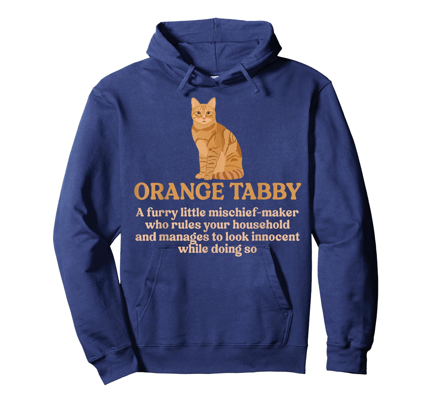 Funny Orange Tabby Cat Owner Orange Tabby Cat Lover T-Shirt