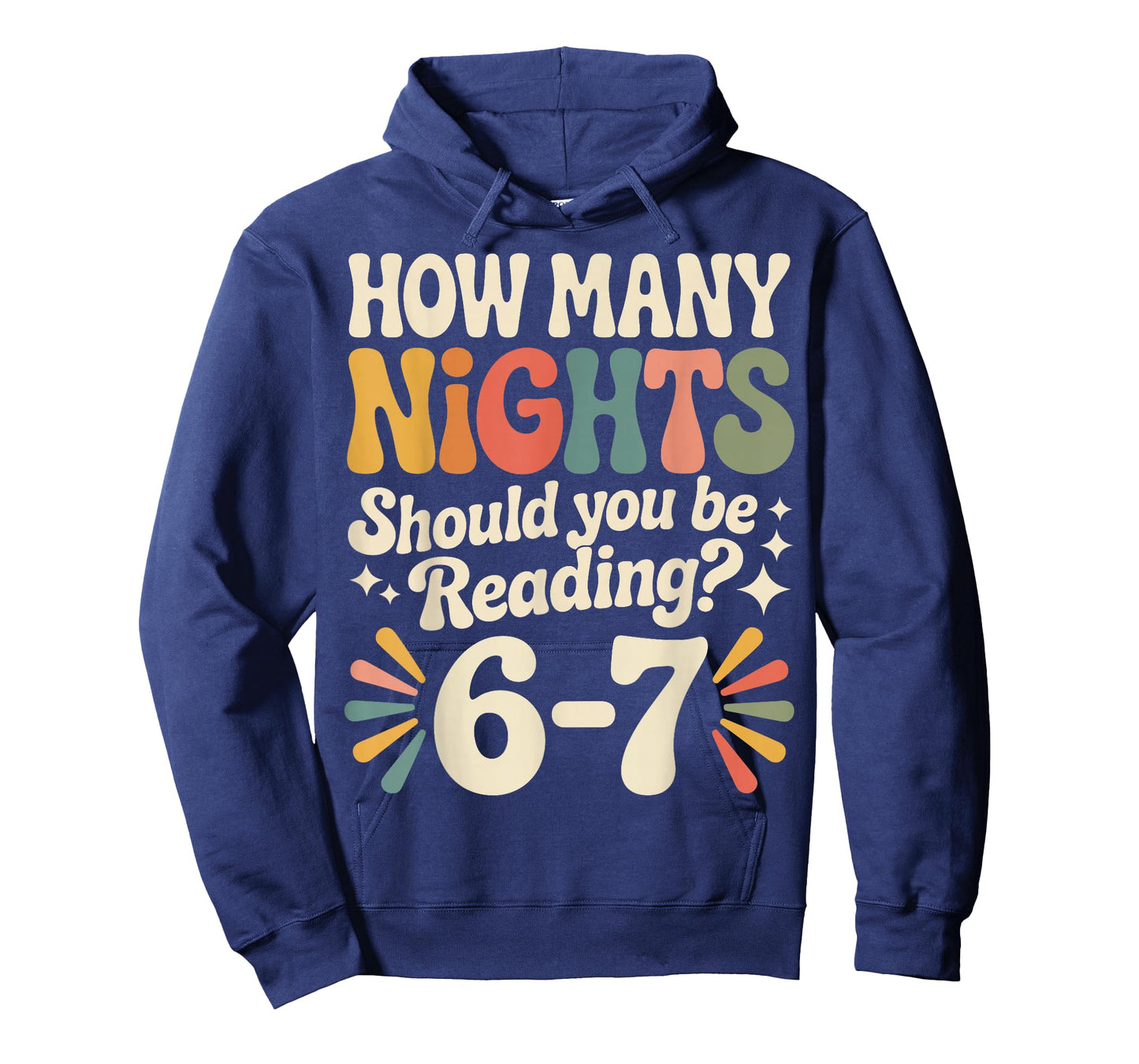 Funny Reading 6 7 Six Seven Meme English Teacher Book Lover T-Shirt