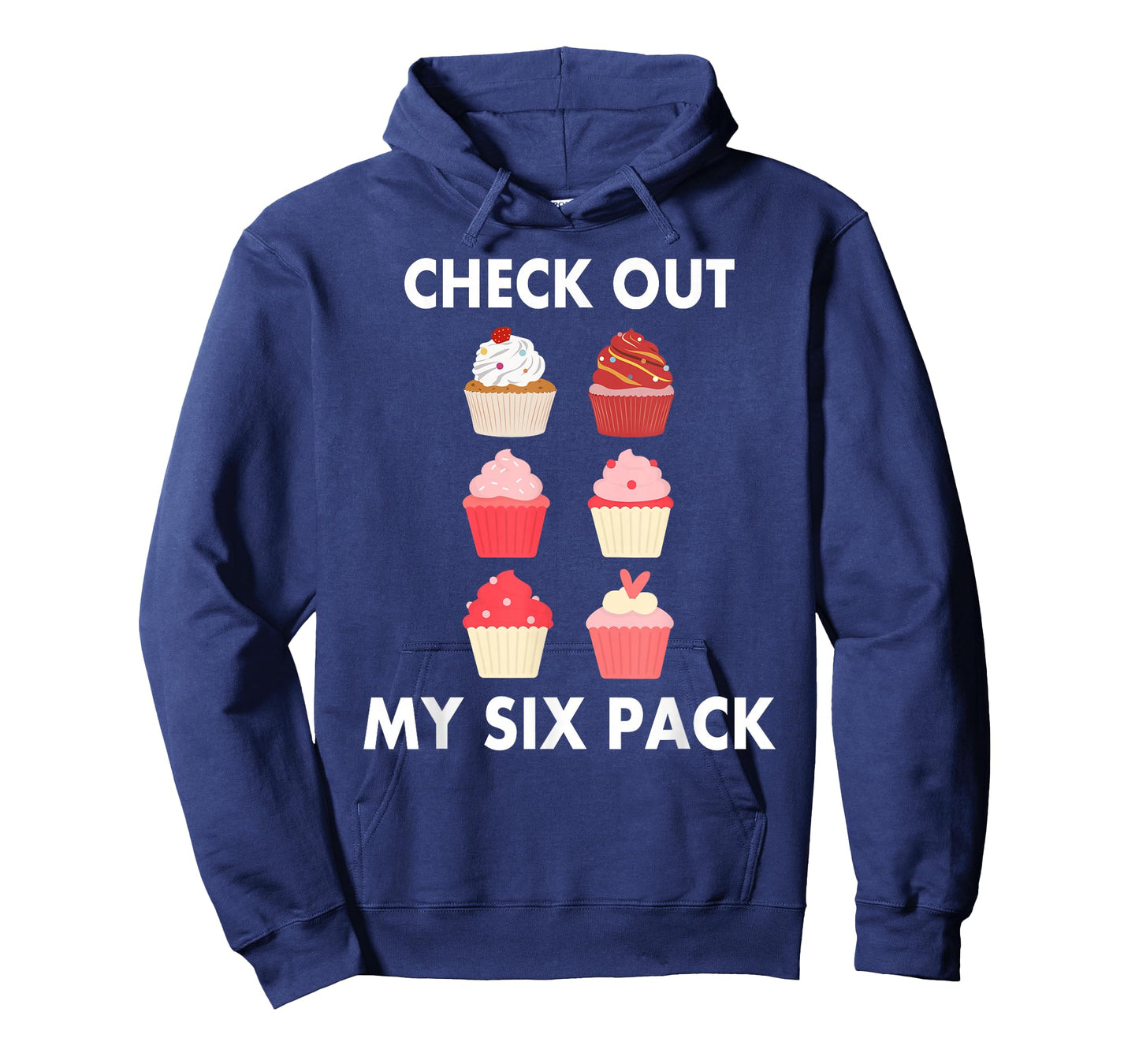 Cupcake Shirt Funny Six Pack Cupcake Lover Cupcakes T-Shirt