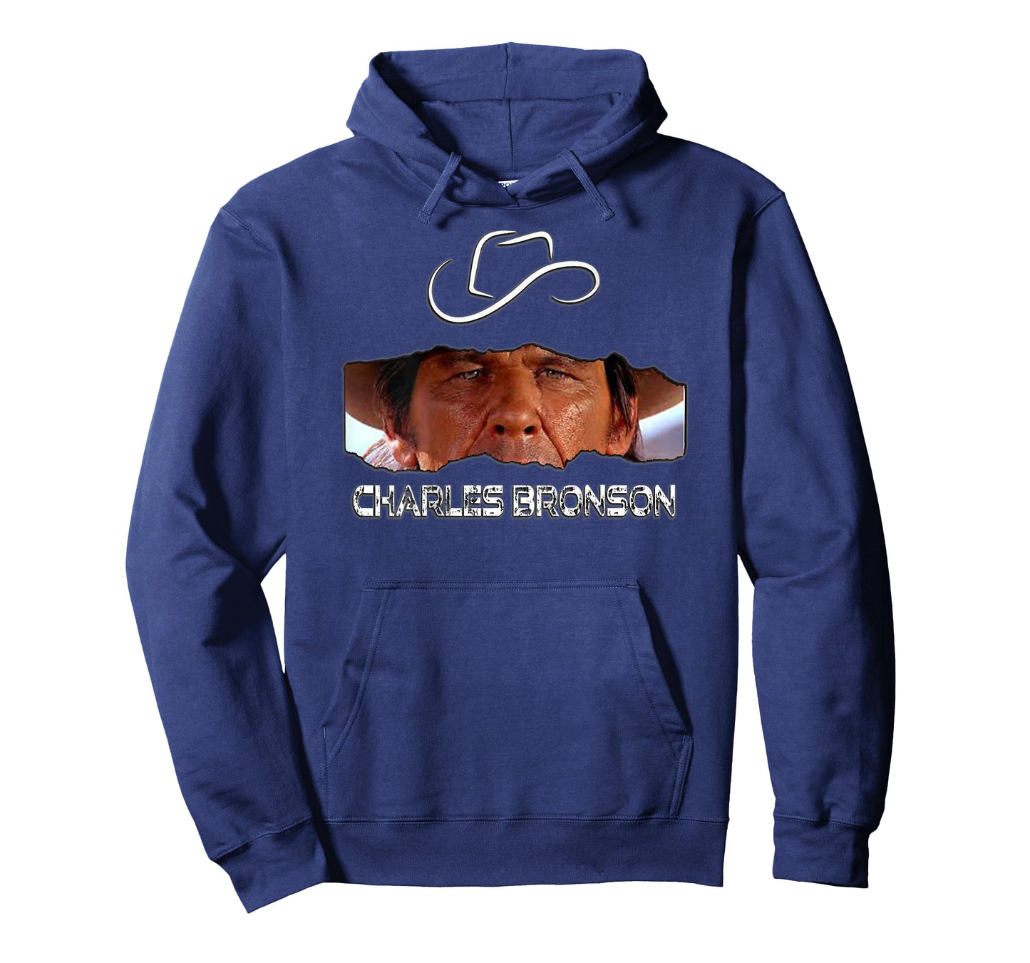 Charles Bronson_001_Back Printed T-Shirt