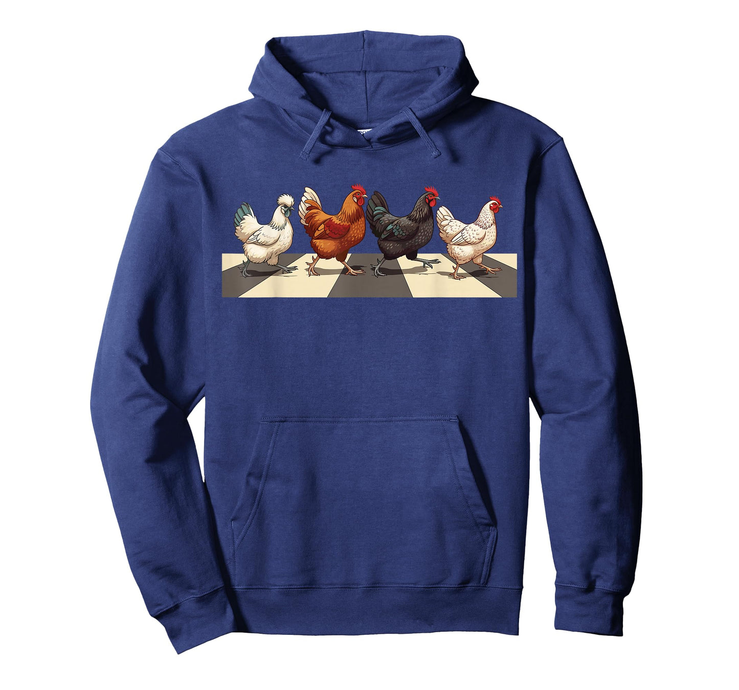 Chickens Crossing Road Parody Lover Funny Chicken T-Shirt