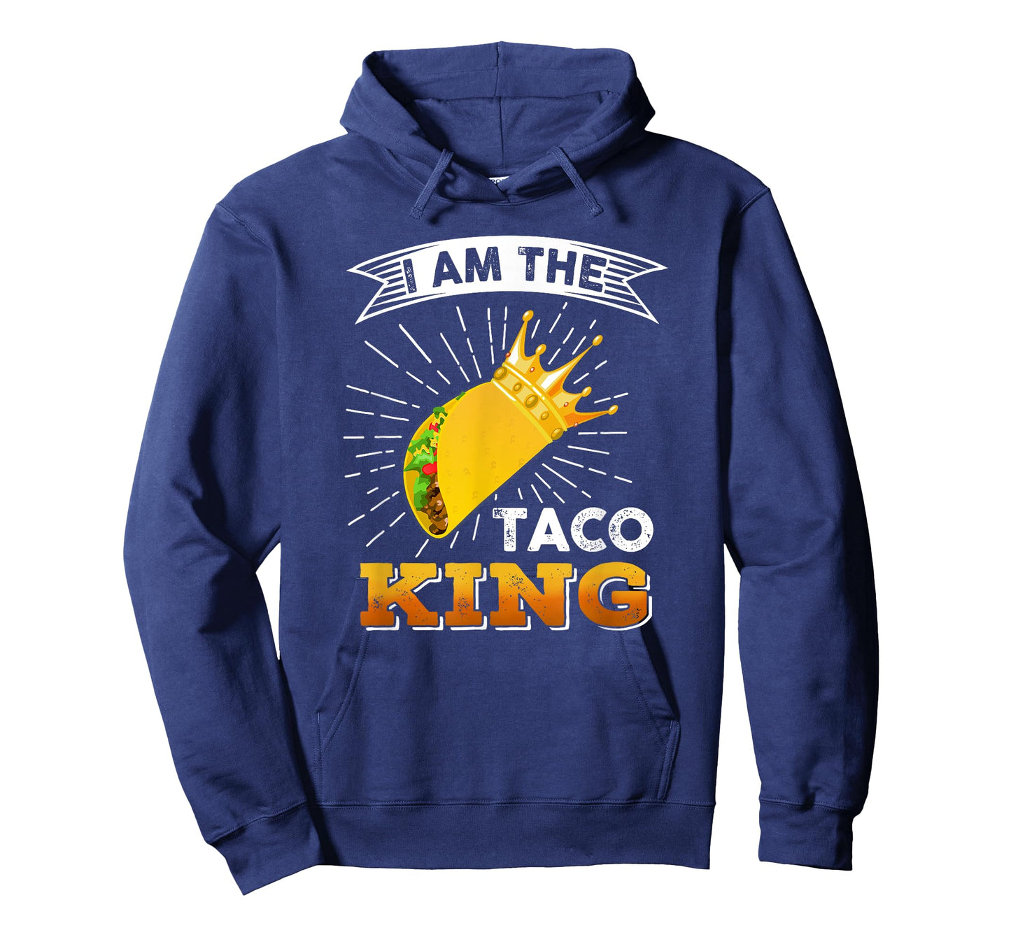 Funny Cinco De Mayo Food I Am The Taco King T shirt T-Shirt