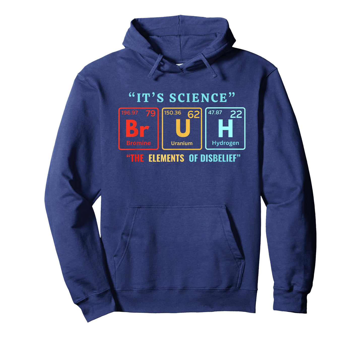It's Science Bruh Periodic Table of Elements Meme Nerdy Bro T-Shirt
