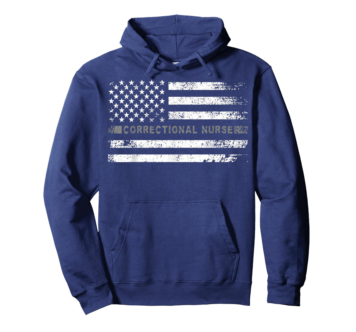 Corrections Nurse US Flag Correctional Nursing T-Shirt