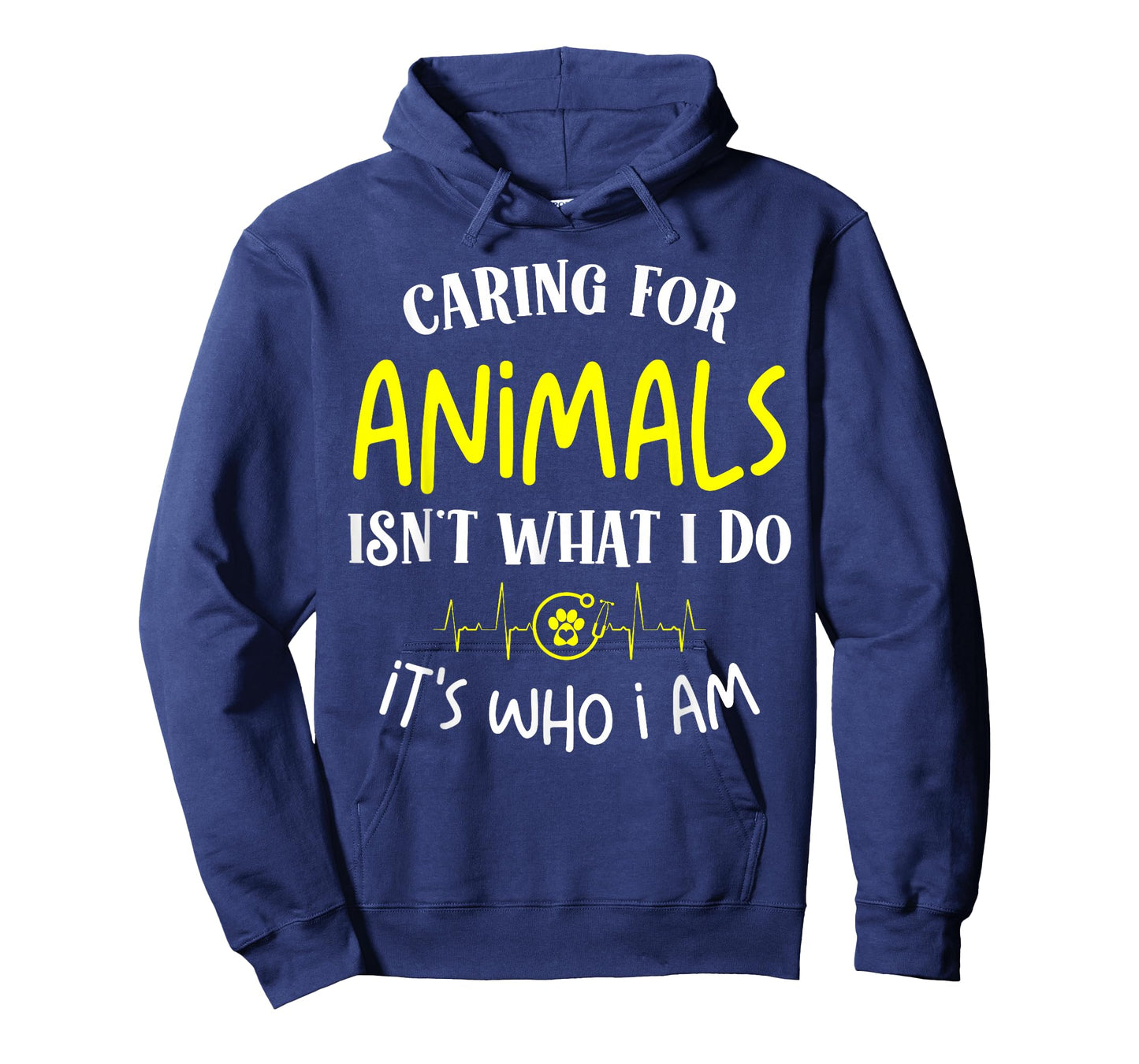 Caring for Animals Isn't what I do It's Who animal rescue T-Shirt