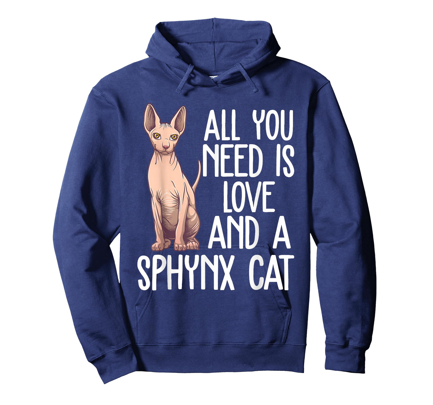 Funny Sphynx Cat Design For Men Women Cat Lover Kitten Pet T-Shirt