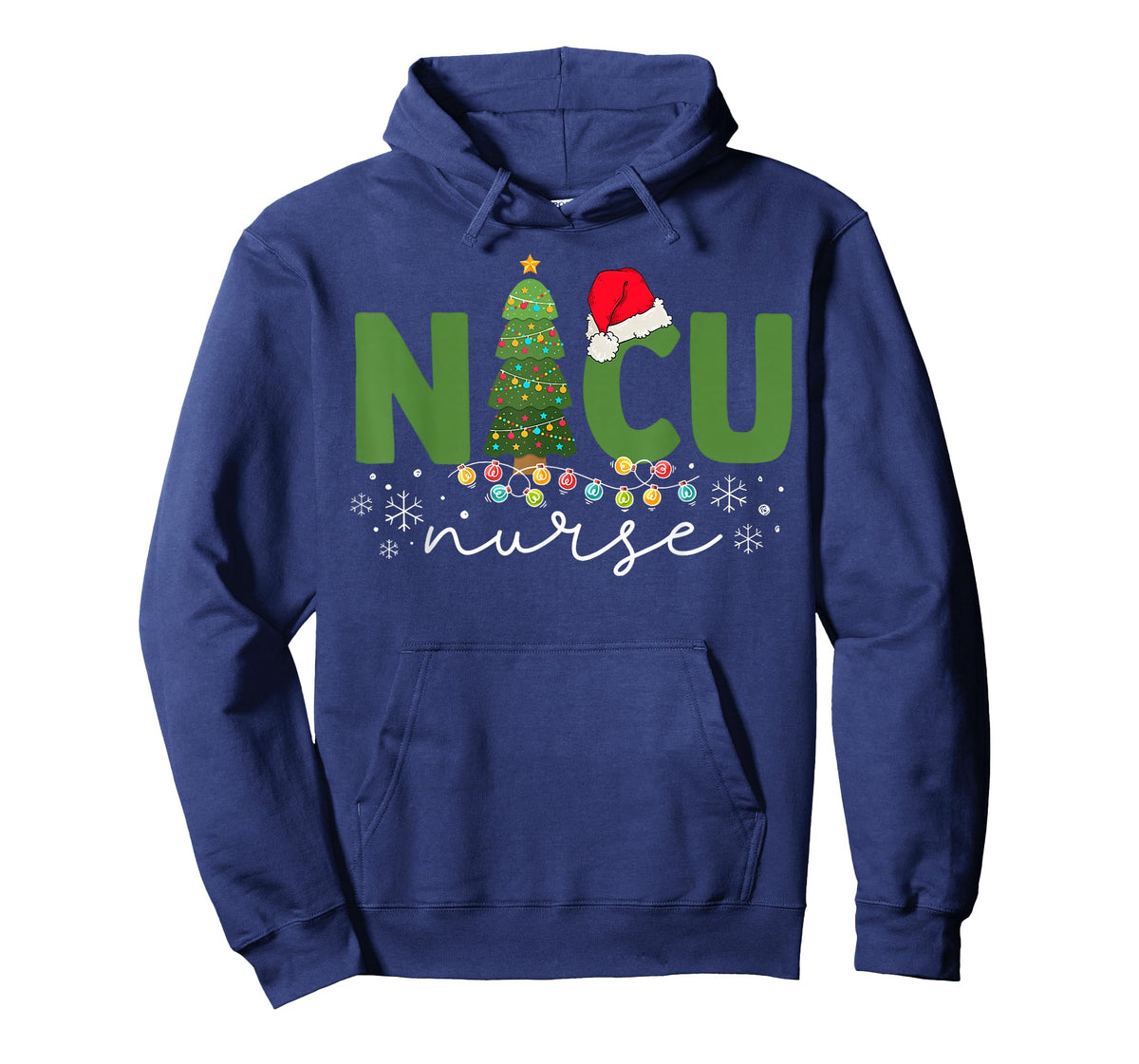 NICU Nurse Neonatal Intensive Care Unit Christmas Nursing T-Shirt