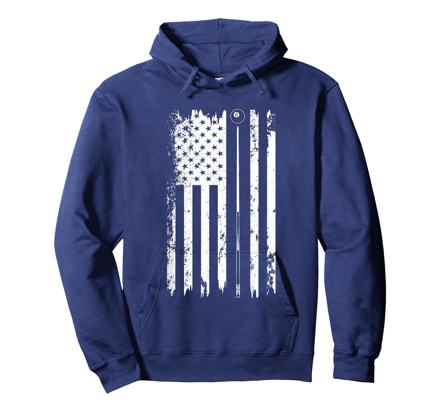 American Flag Billiard Vintage Pool Balls Player T-Shirt