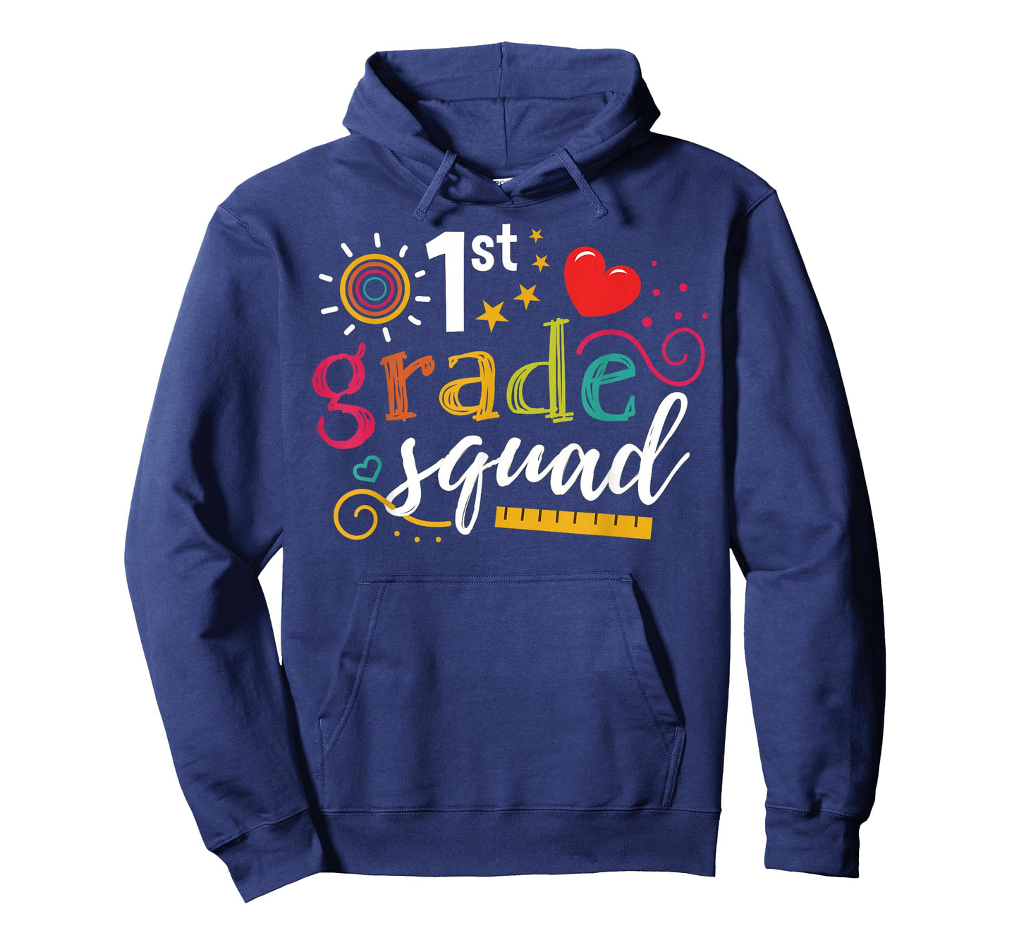 1st First Grade Squad Student Teacher Gift Back to School T-Shirt