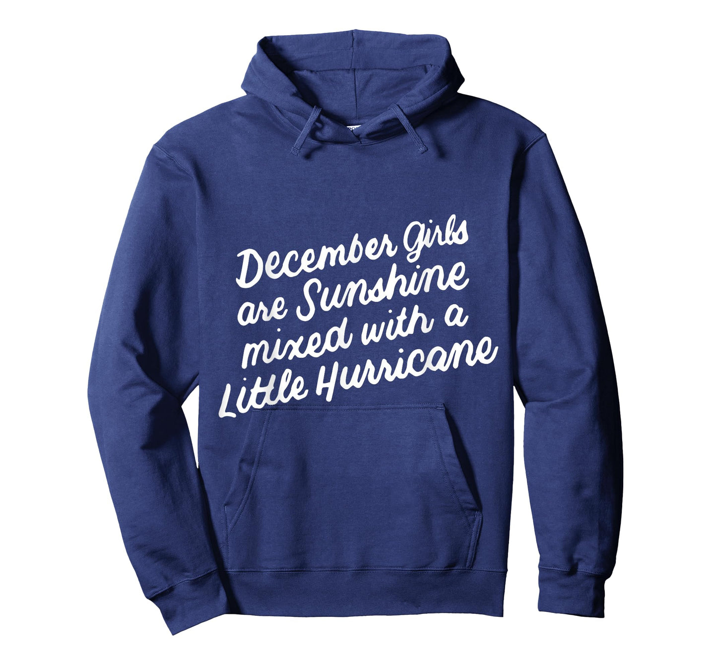 December Girls Are Sunshine Mixed with a Little Hurricane T-Shirt
