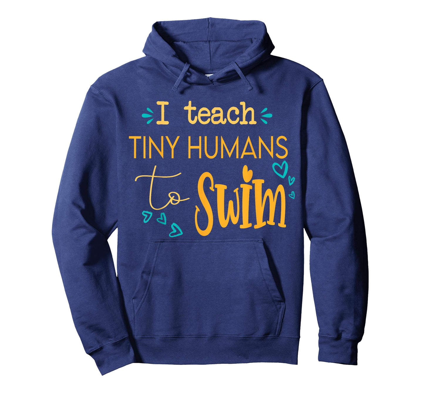 cool swim coach I teach tiny humans to swim swimming teacher T-Shirt