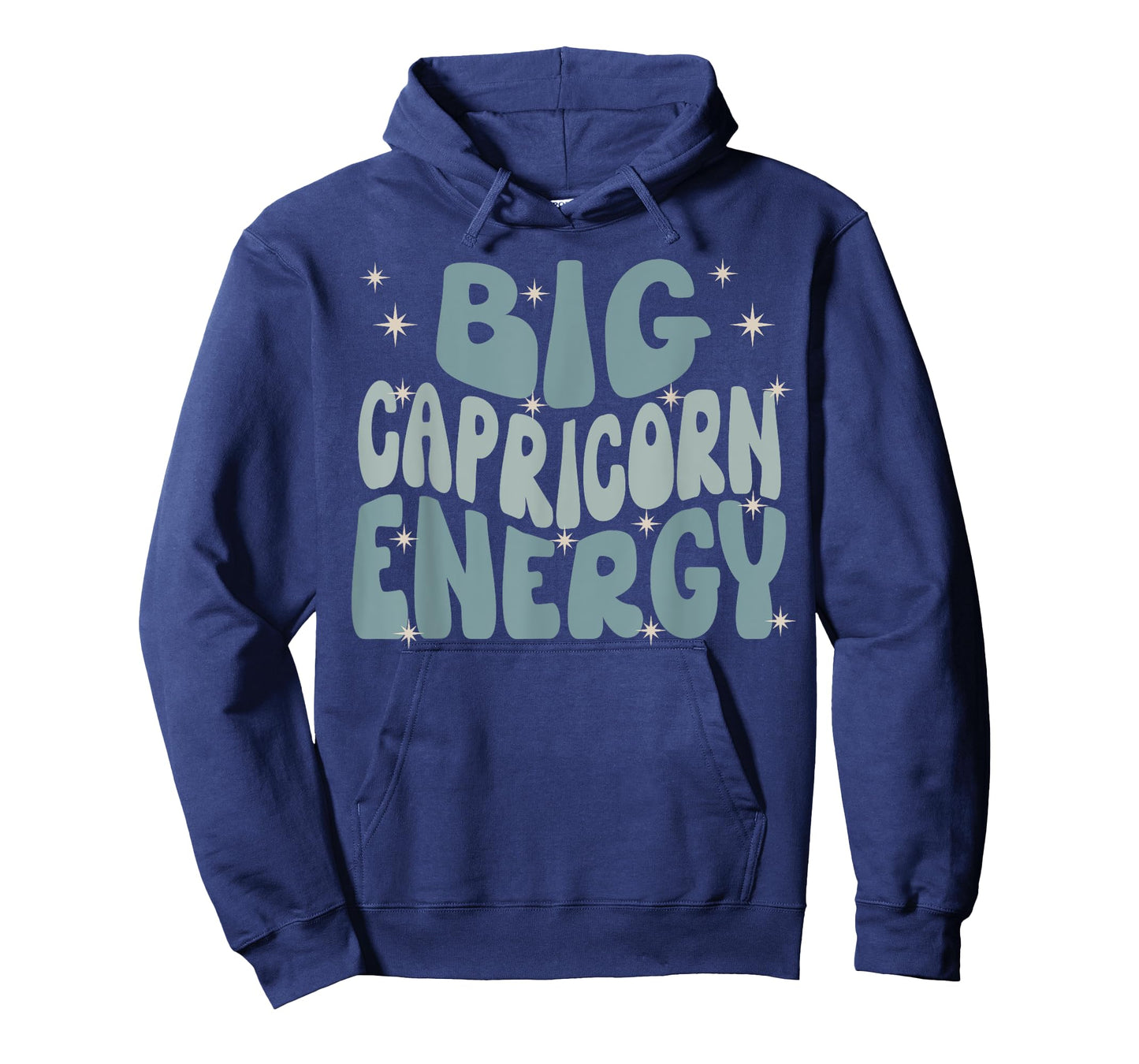 Big Capricorn Energy Women Birthday Zodiac Funny Saying T-Shirt