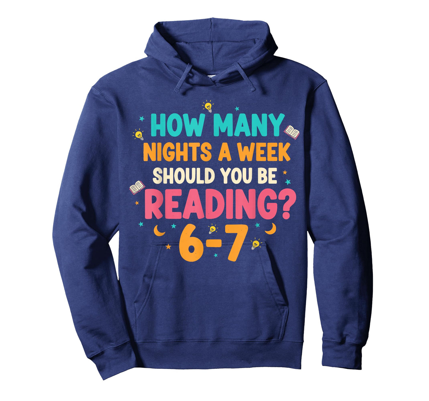 How Many Nights a Week Should You be Reading 67 Meme Teacher T-Shirt