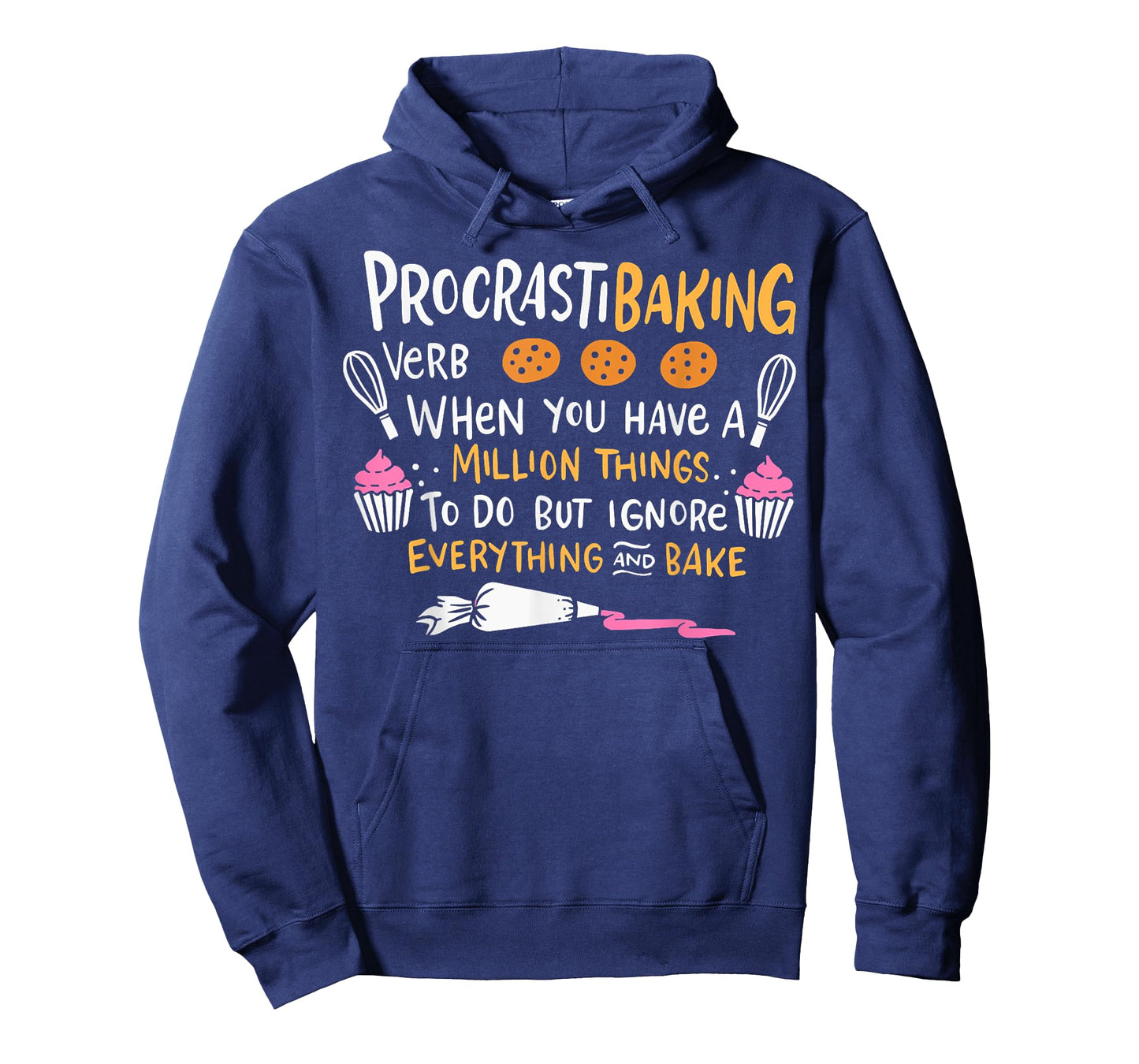 Baking Lover ProcrastiBaking Cake Decorator Baker T-Shirt