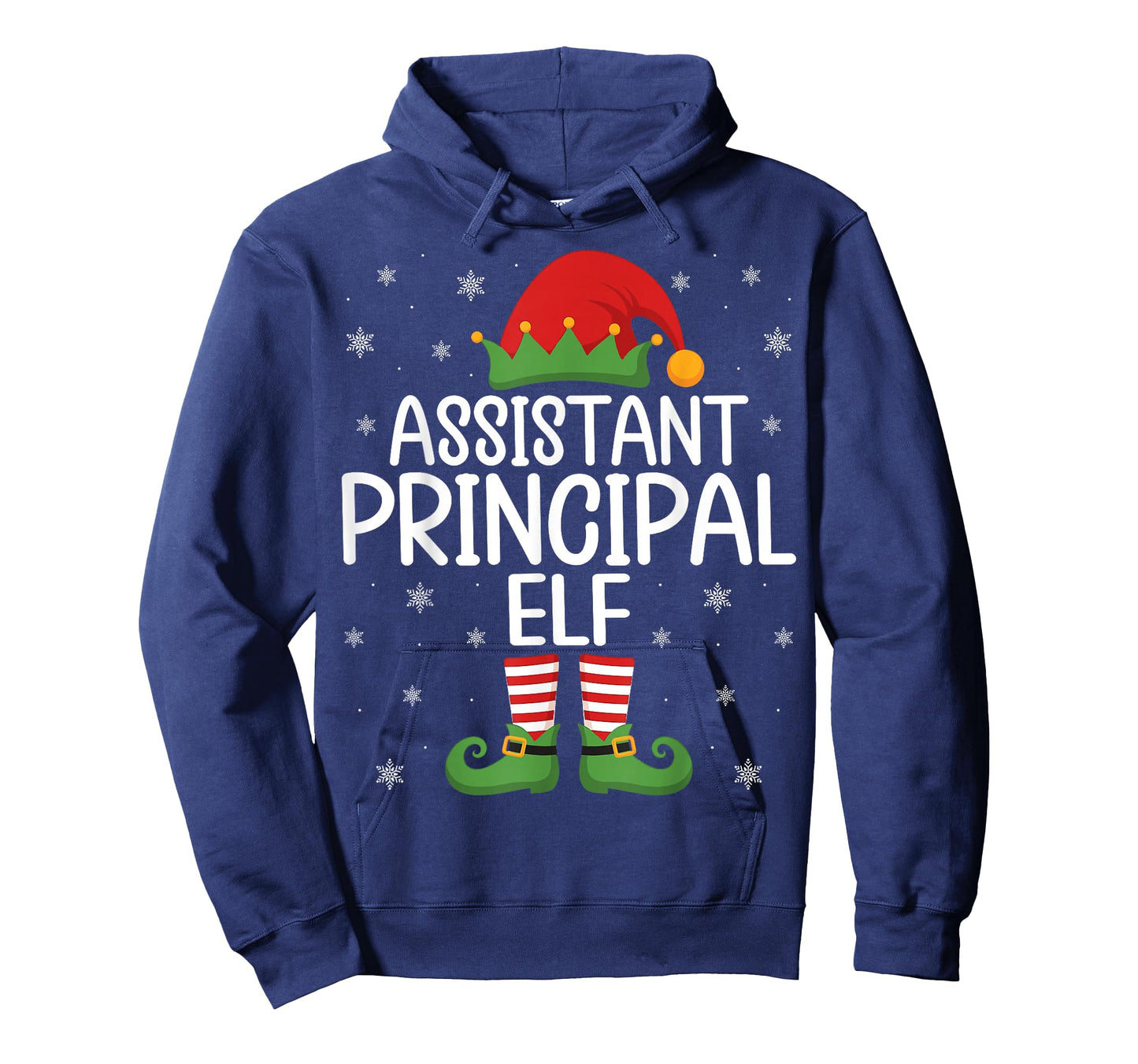 School Assistant Principal Elf Vice Principal Christmas T-Shirt