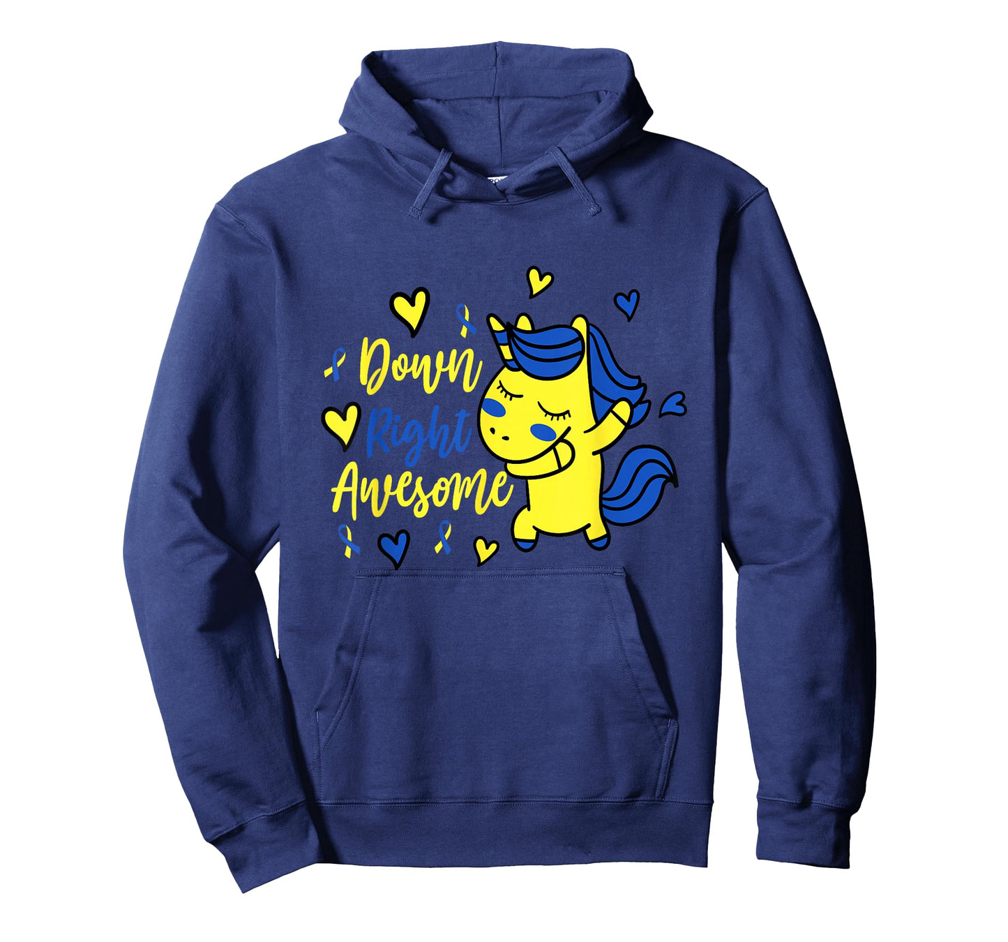 Down Right Awesome Unicorn Shirt Girls Down Syndrome Day T-Shirt