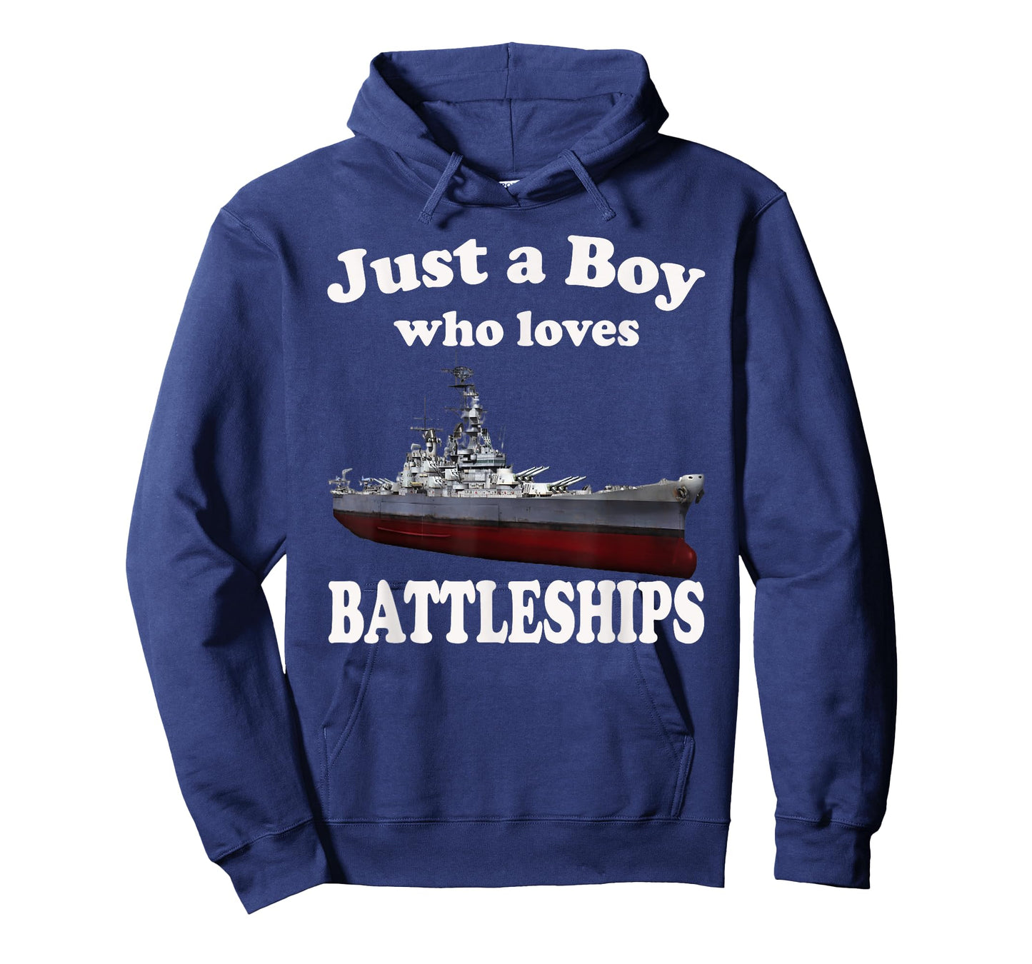 Boy Who Loves Battleship USS New Jersey BB-62 WW2 Warship T-Shirt