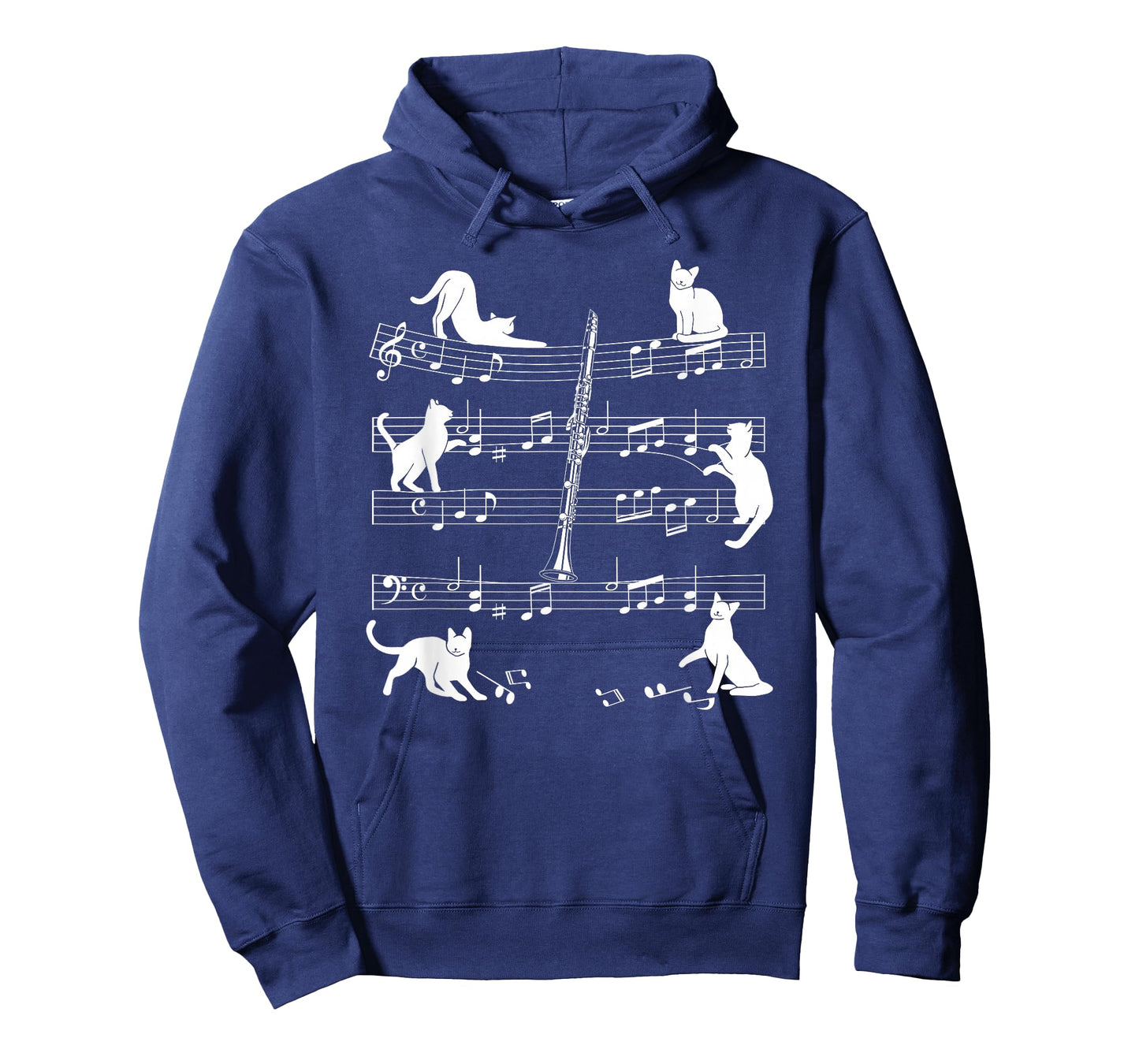 Clarinetist Cats for Cat Loving Clarinet Player T-Shirt