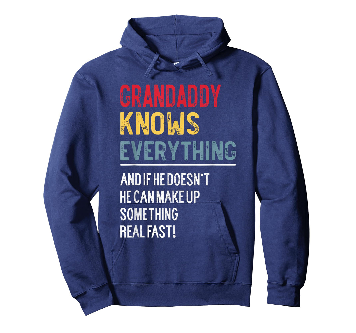 Funny Grandaddy Knows Everything Father's Day for Grandpa T-Shirt