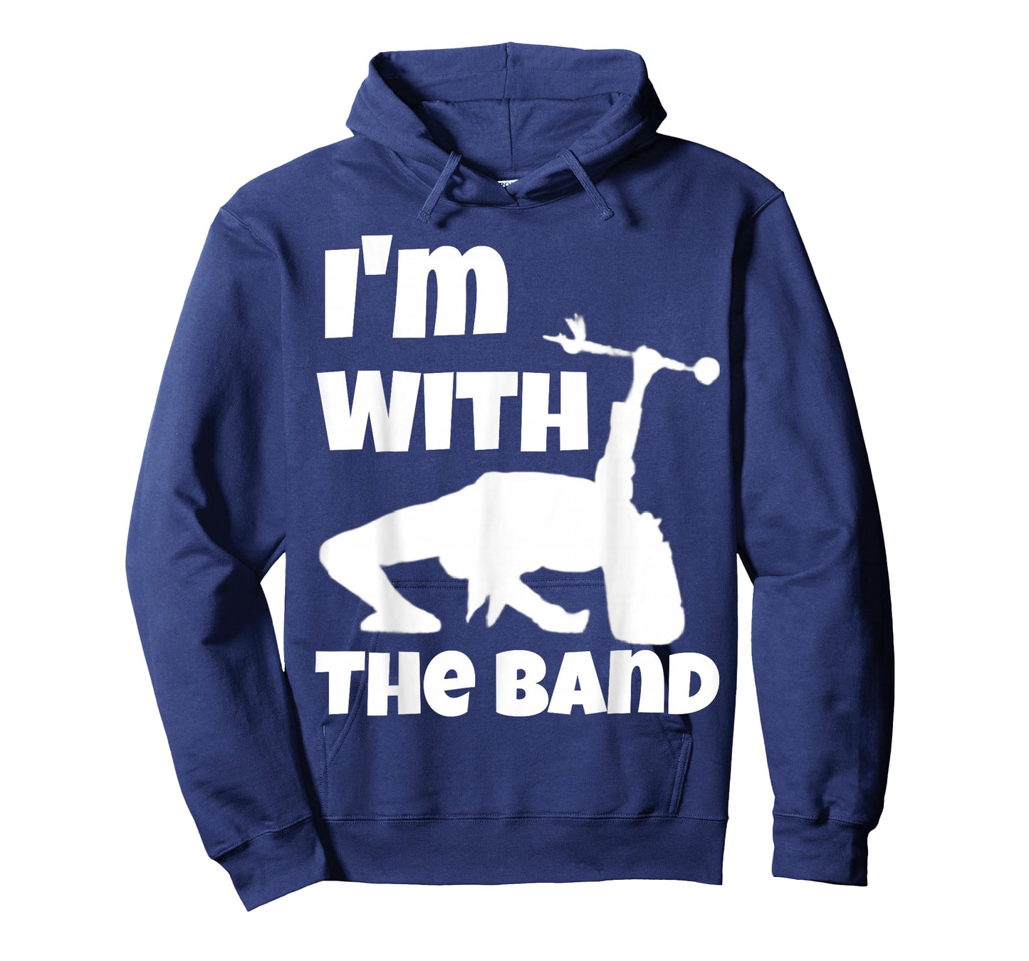 Funny High School & HBCU College Marching Band Drum Major T-Shirt
