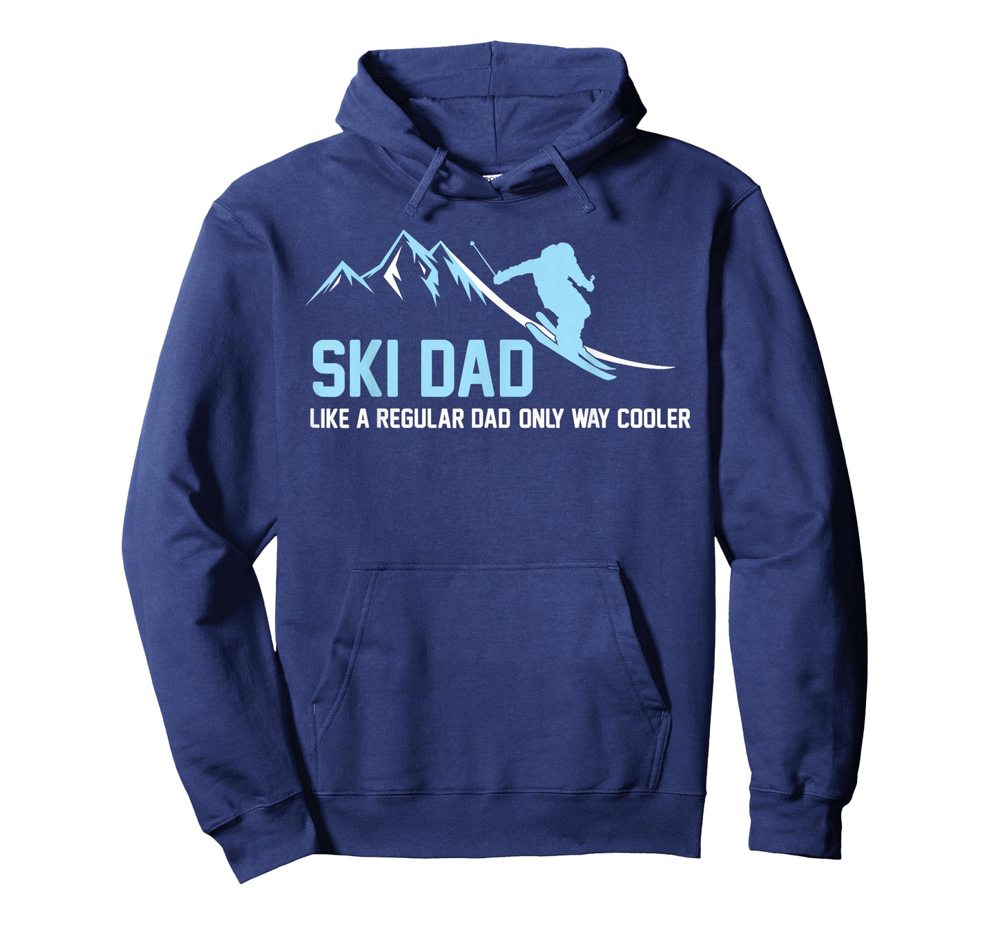 Ski Dad Funny Skiier Snowy Adventure Skiing Lovers Quote Gag T-Shirt