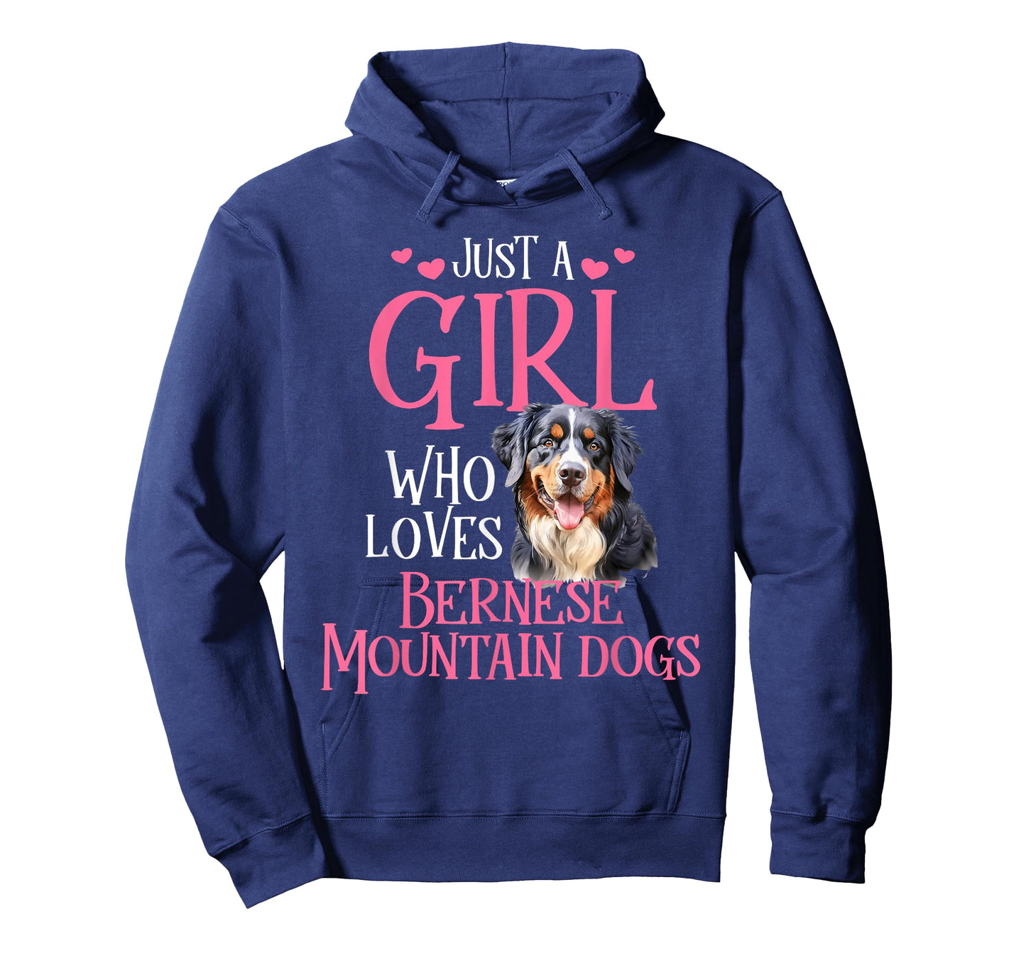 Just A Girl Who Loves Bernese Mountain Dogs T-Shirt