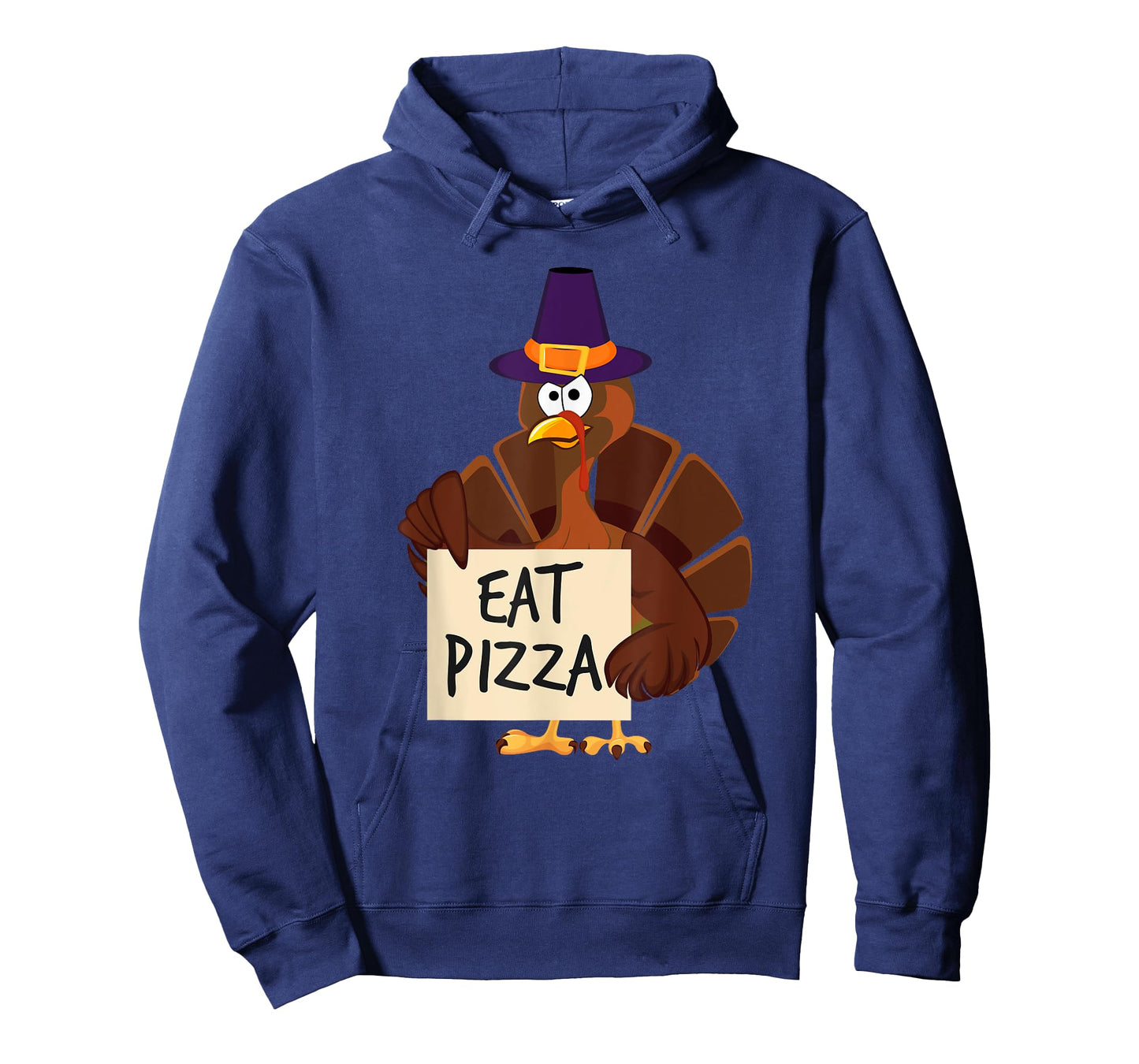 Eat Pizza Turkey Funny Happy Thanksgiving Holiday T-Shirt
