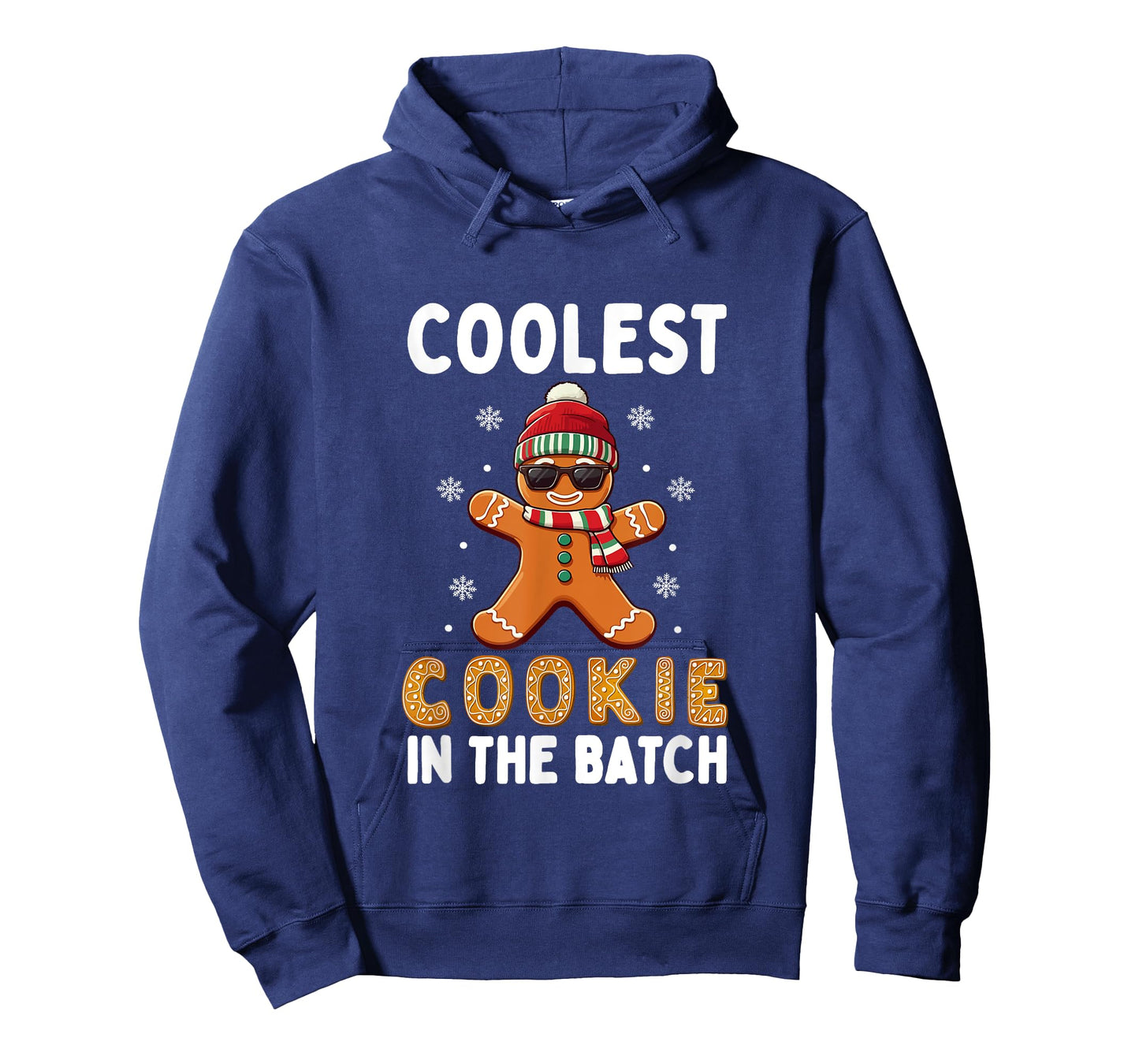 Coolest Cookie In The Batch Funny Gingerbread Christmas T-Shirt
