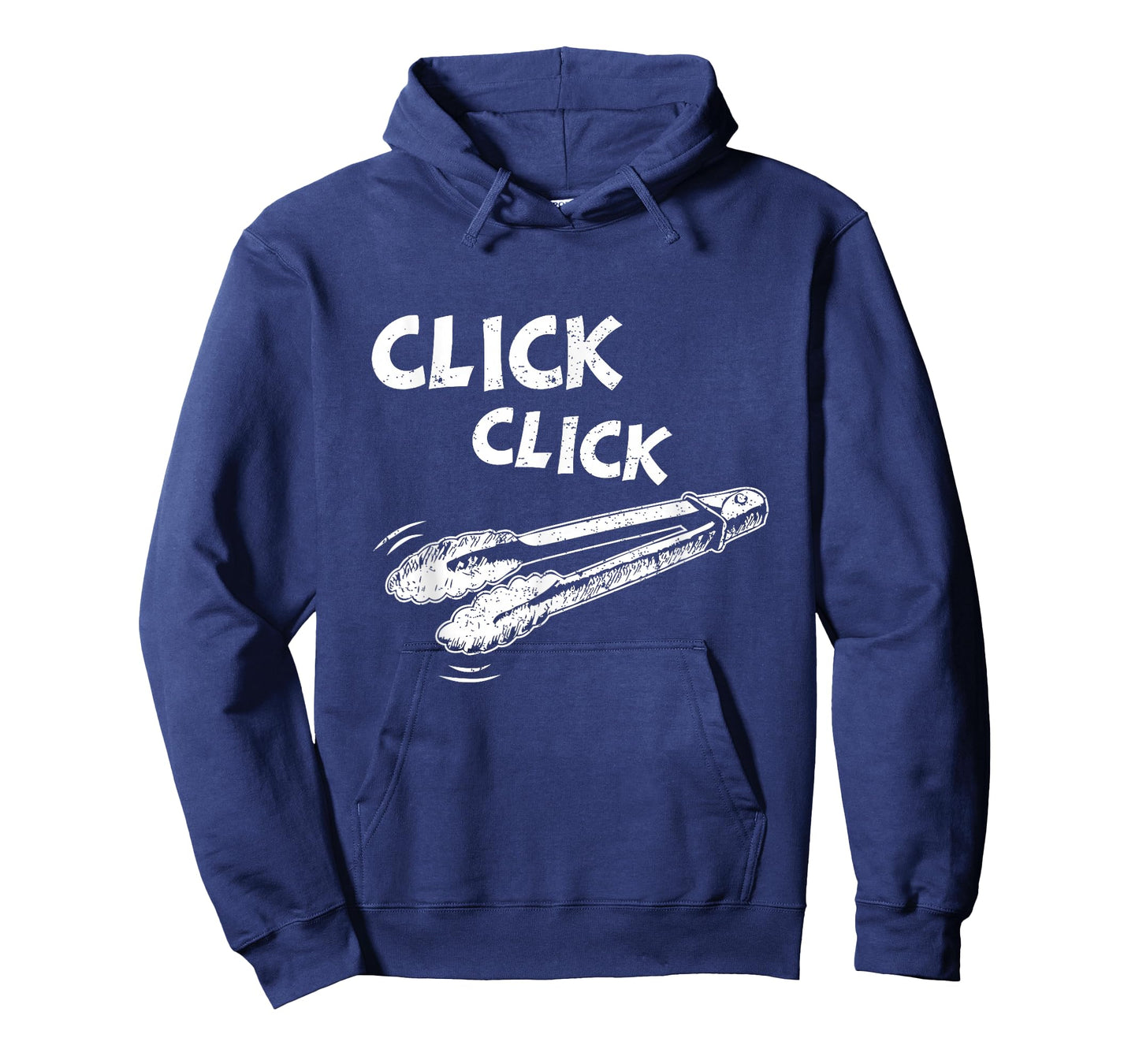 Click a Click Tongs Bbq Barbecue Barbecuing Hanging T-Shirt