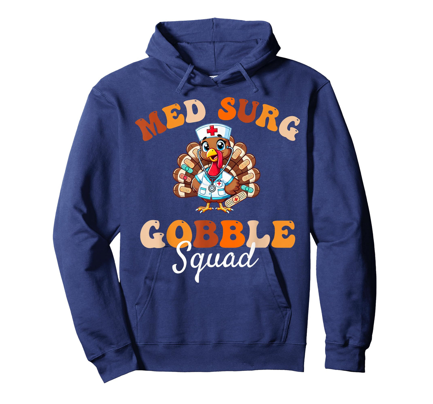 Cute Med Surg Gobble Squad Thanksgiving Medical Surgical T-Shirt