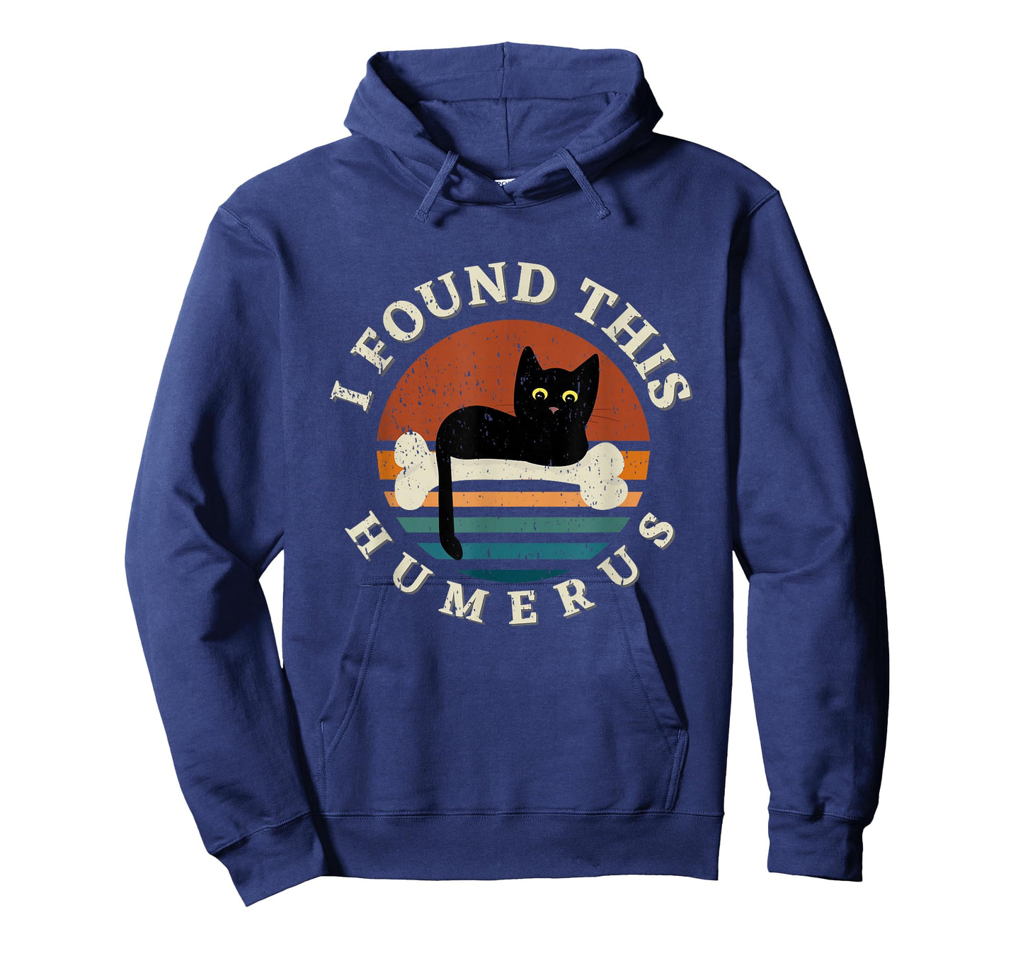 Vintage I Found This Humerus Cat Women - Pun Joke T-Shirt