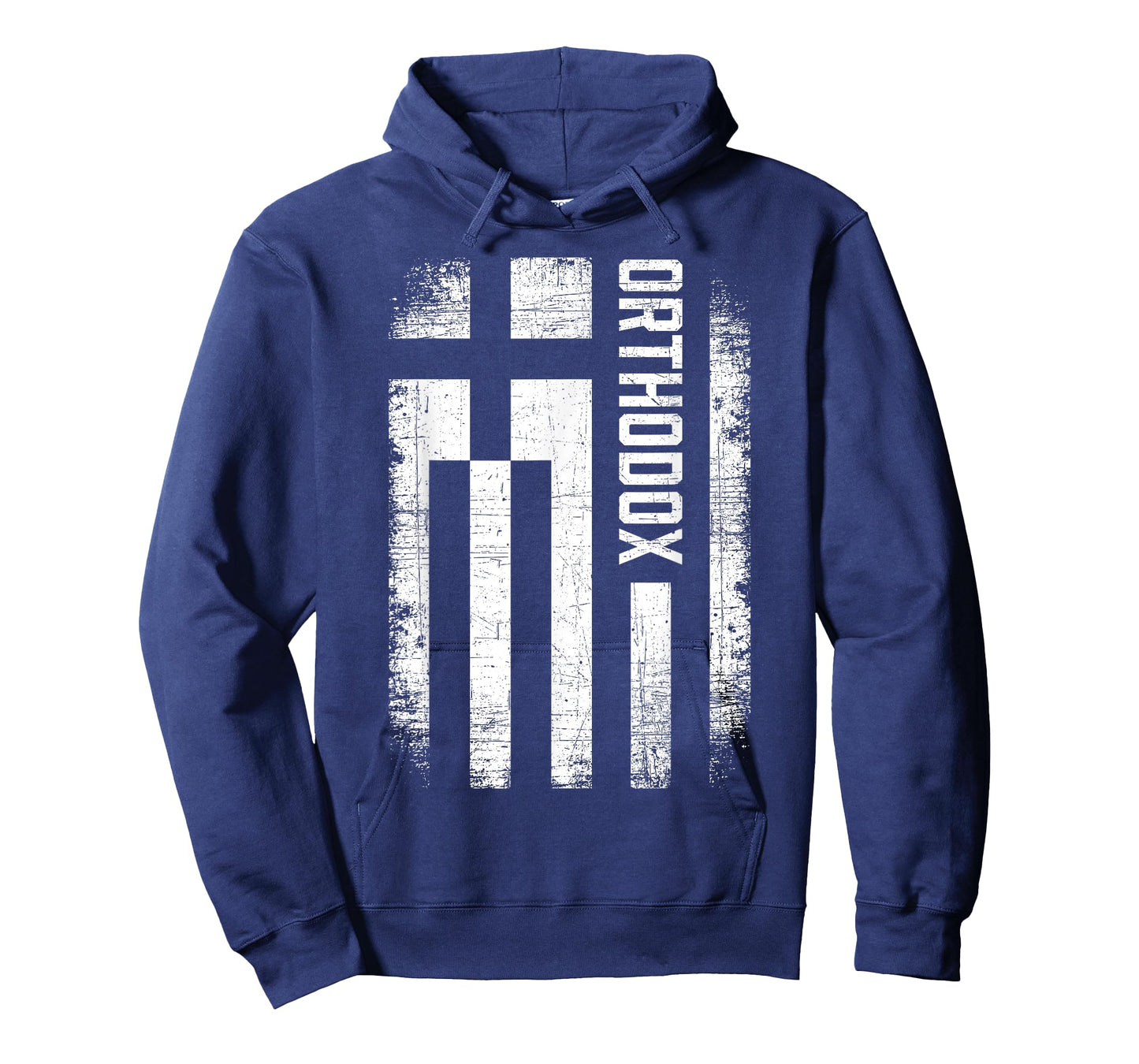 Greek Orthodox Church Retro Vintage Greece Flag Orthodox T-Shirt