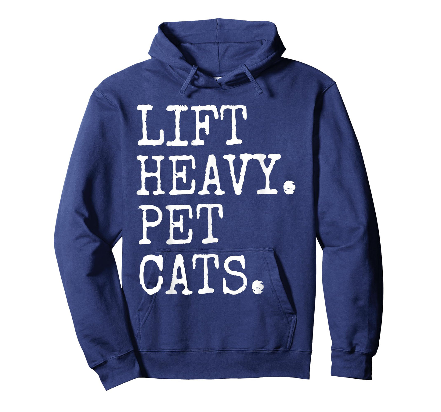 Lift Heavy Pet Cats Funny Gym Fitness T-Shirt